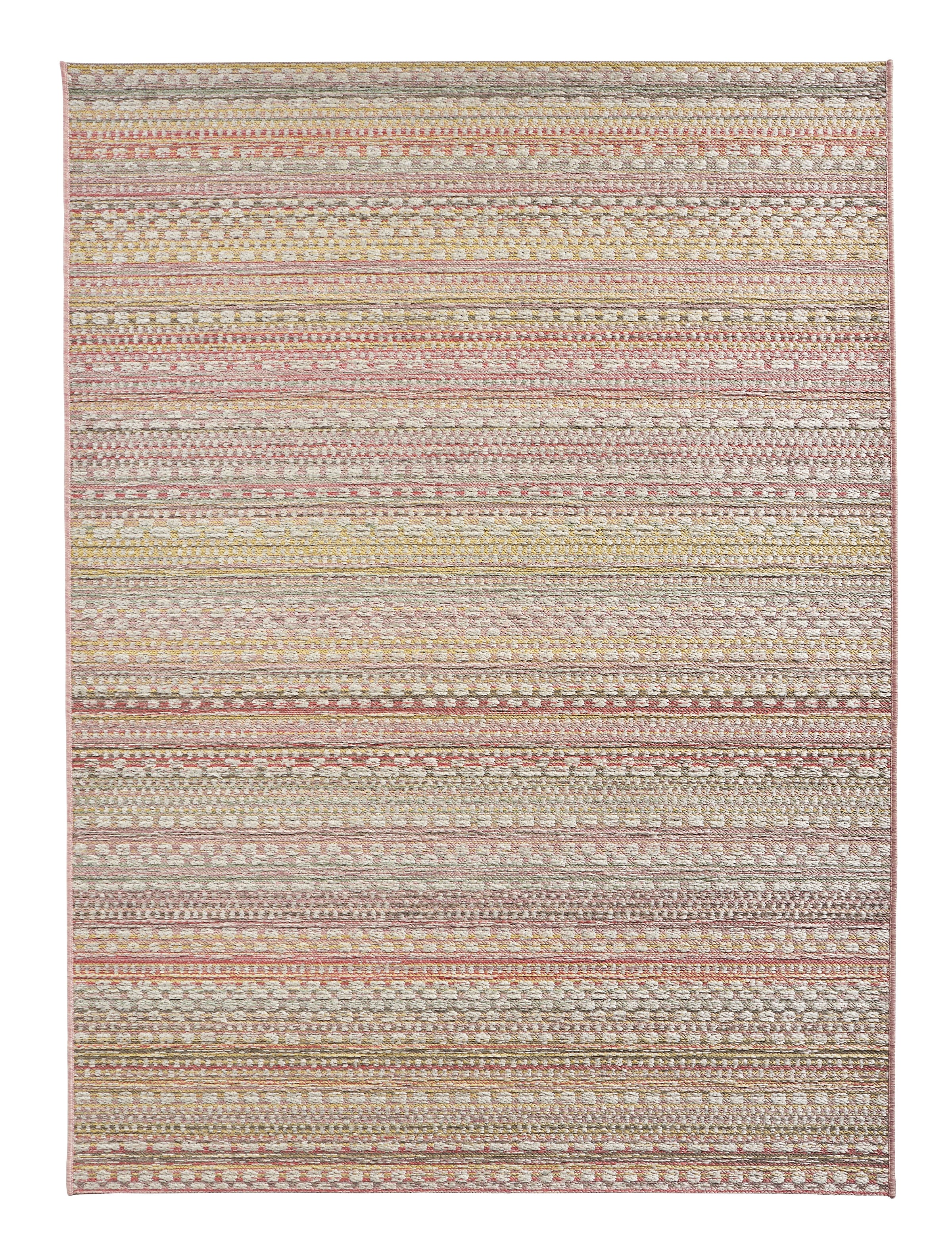 NORTHRUGS Teppich »Pine«, rechteckig, 7 mm Höhe, In-und Outdoor geeignet, Strapazierfähig und pflegeleicht, Flachgewebe