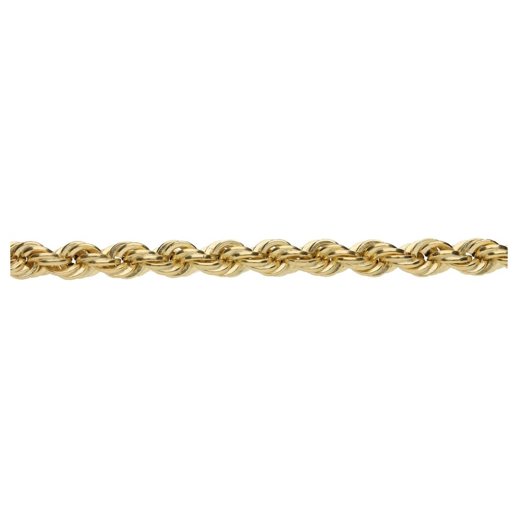 Luigi Merano Armband »Kordelkette, hohl, Gold 585«