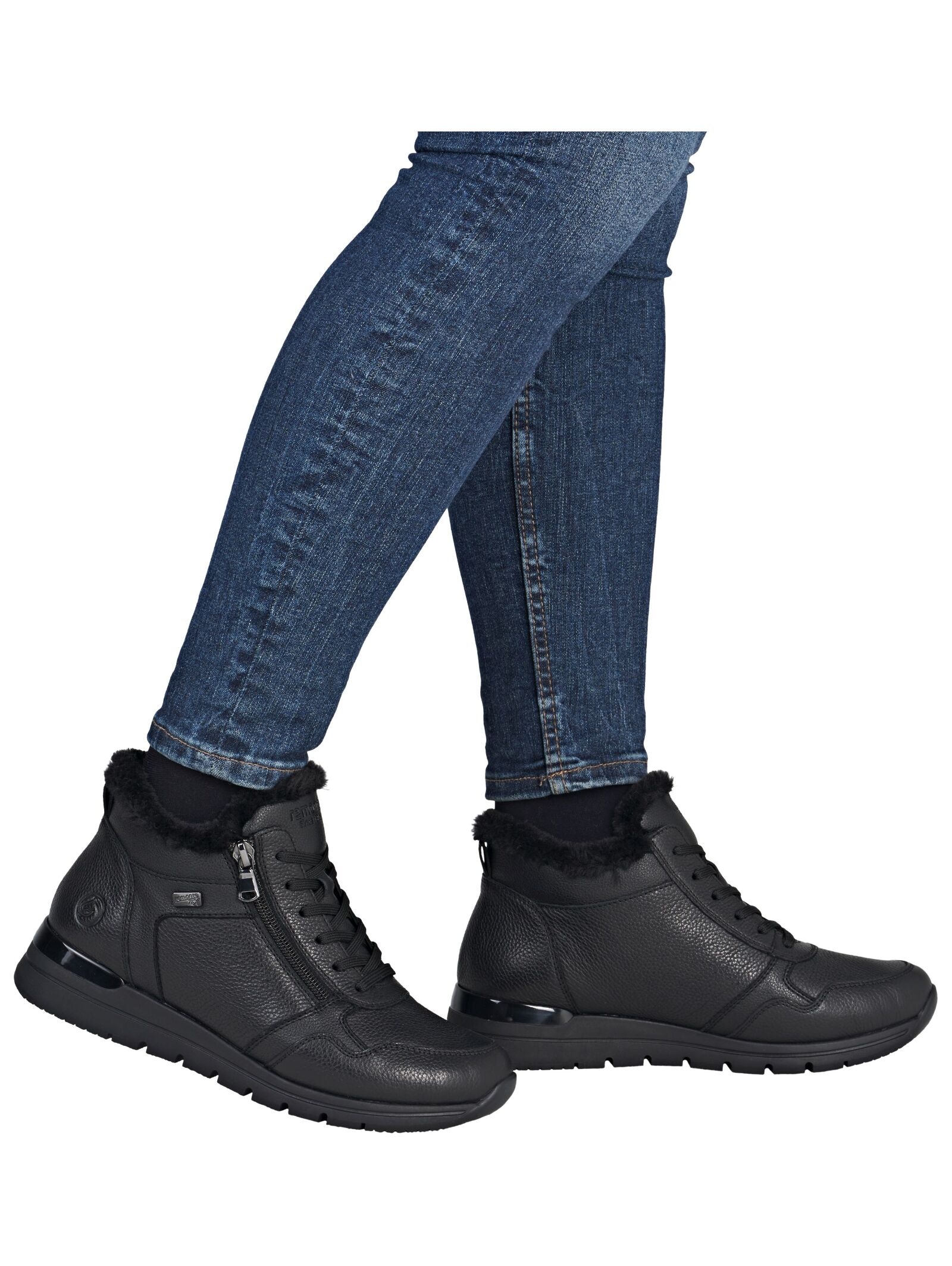 Remonte Schnürstiefelette »Remonte Stiefelette Leder/Synthetik«