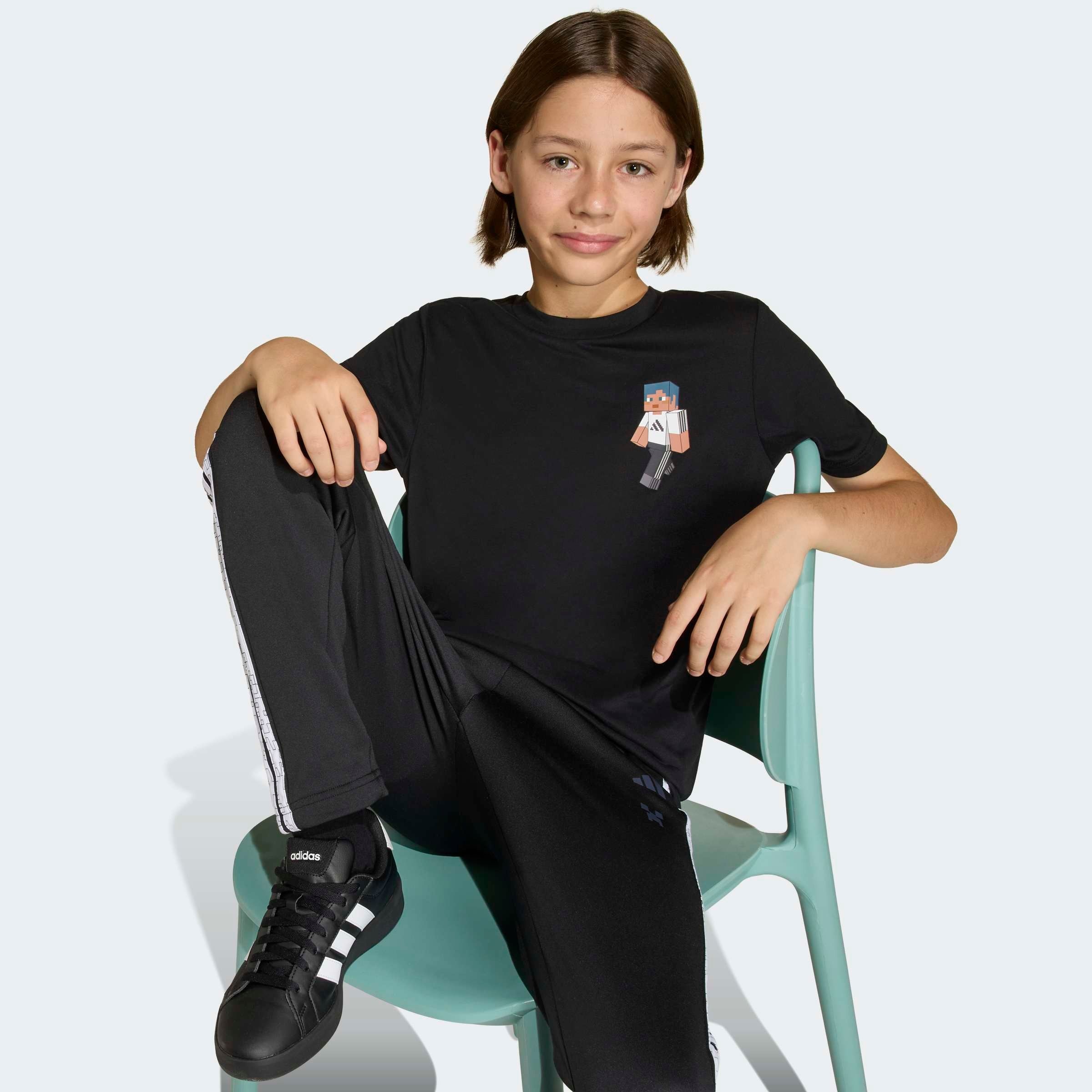 adidas Sportswear T-Shirt »J MC TR TEE« bequeme Passform, mit Climacool-Technologie, Rundhalsausschnitt
