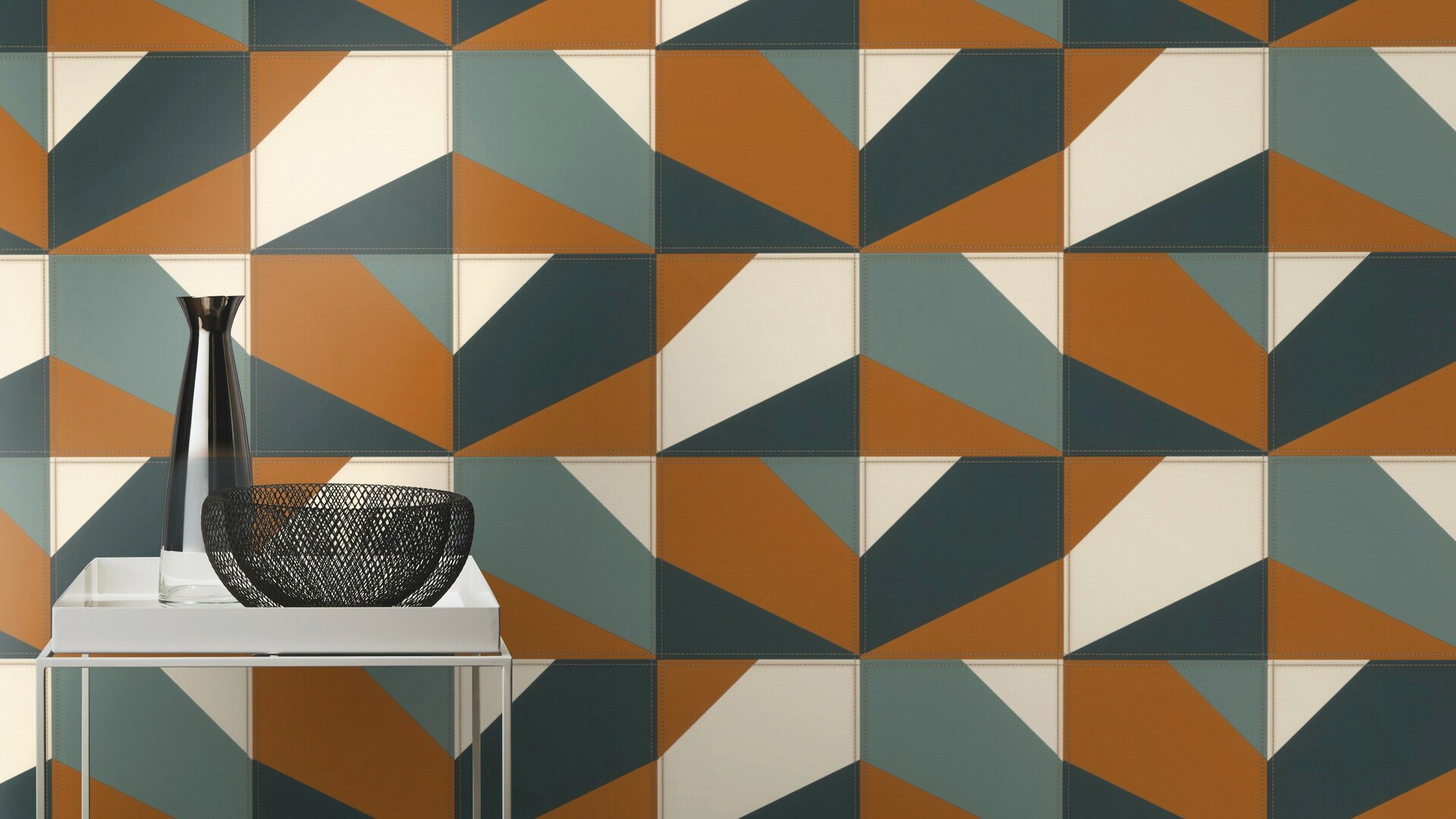 Thumbnail - Rasch Vliestapete "Club" grafisch mehrfarbig gut lichtbeständig, hochwaschbeständig