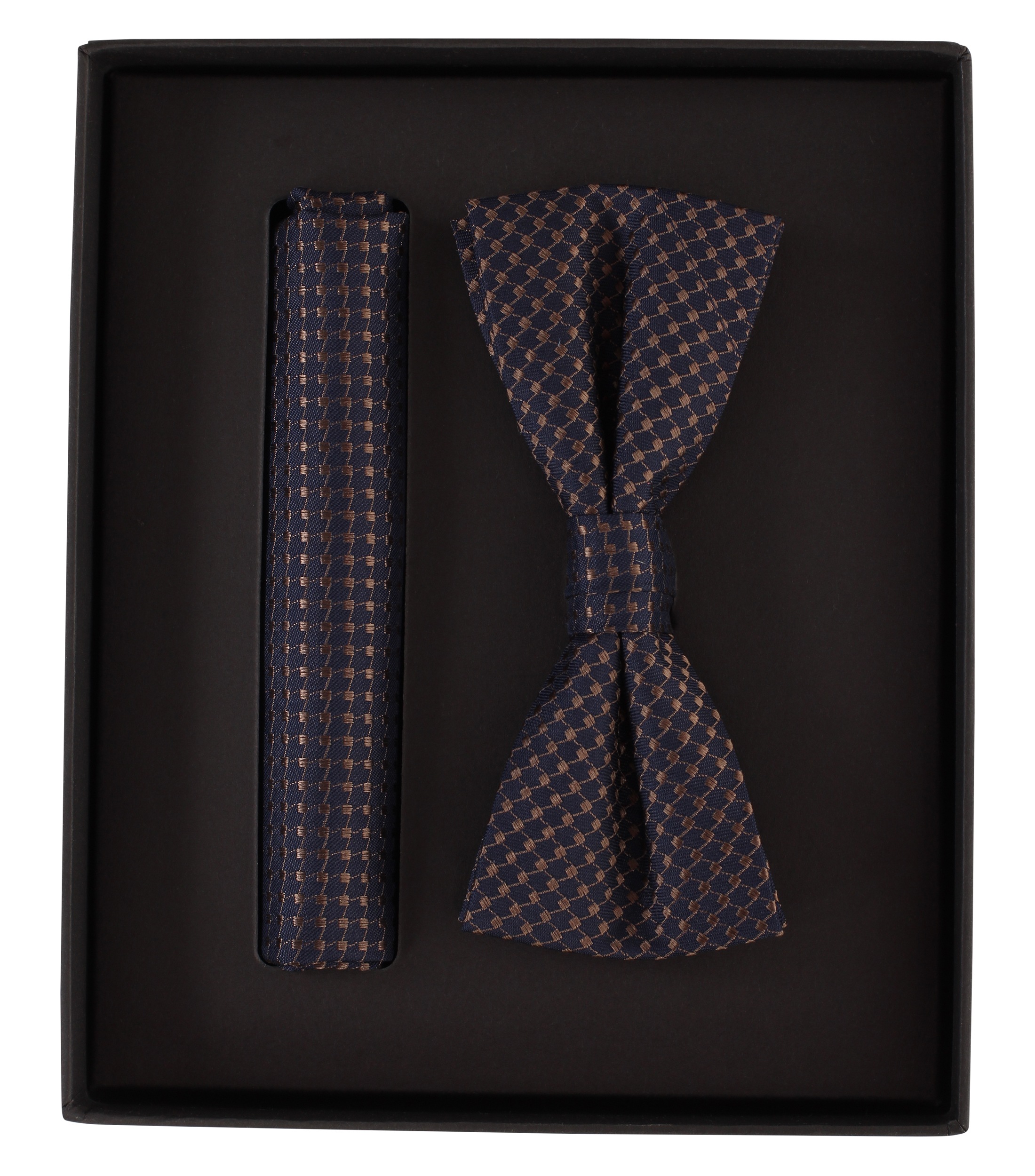 VENTI Herren Fliege "VENTI Accessoires gemustert", blau, 100% Seide, Fliegen