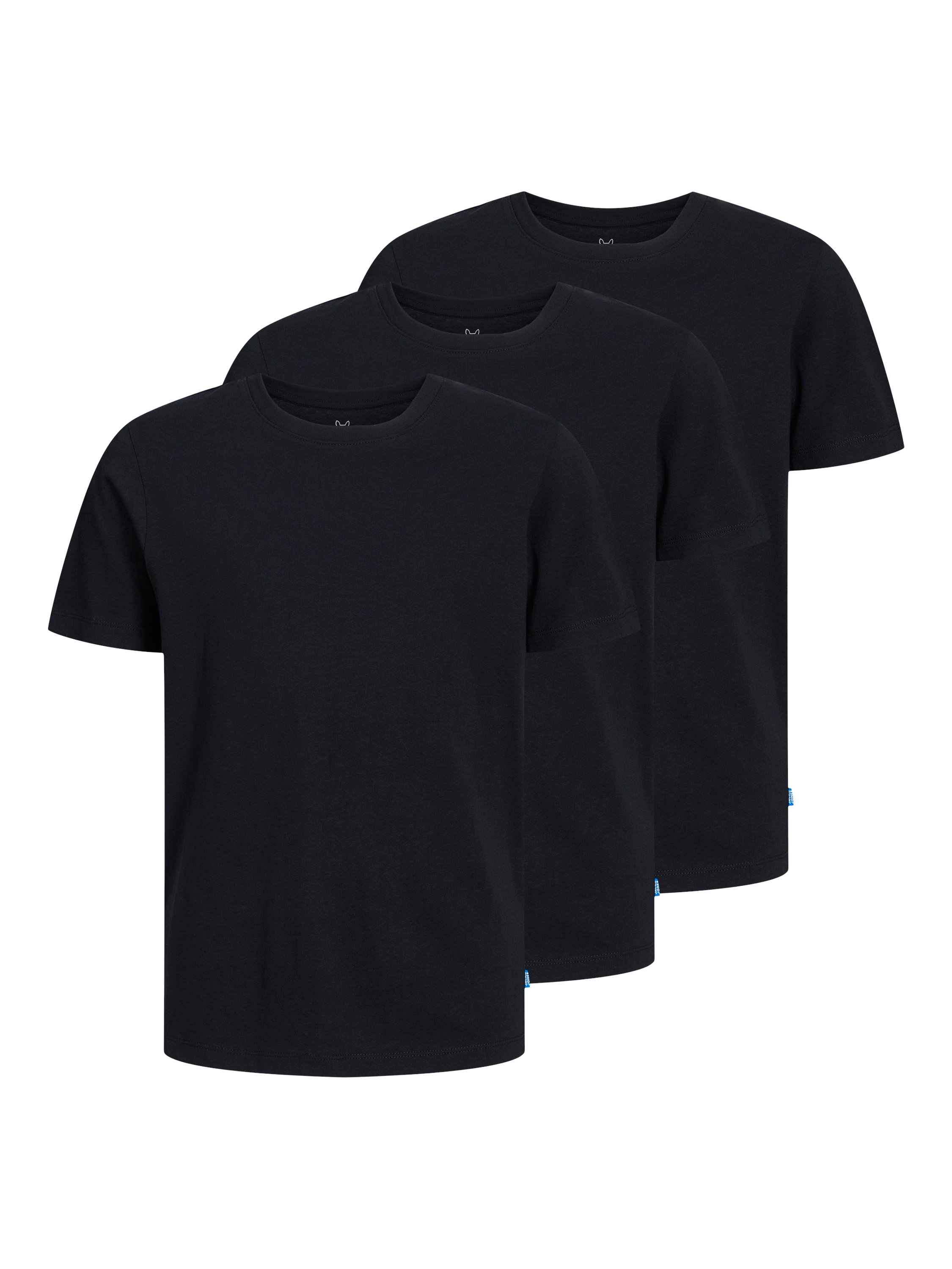 Jack & Jones Junior T-Shirt »JJEORGANIC BASIC TEE SS 3PK MP NOOS JNR« Packung, 3 tlg.