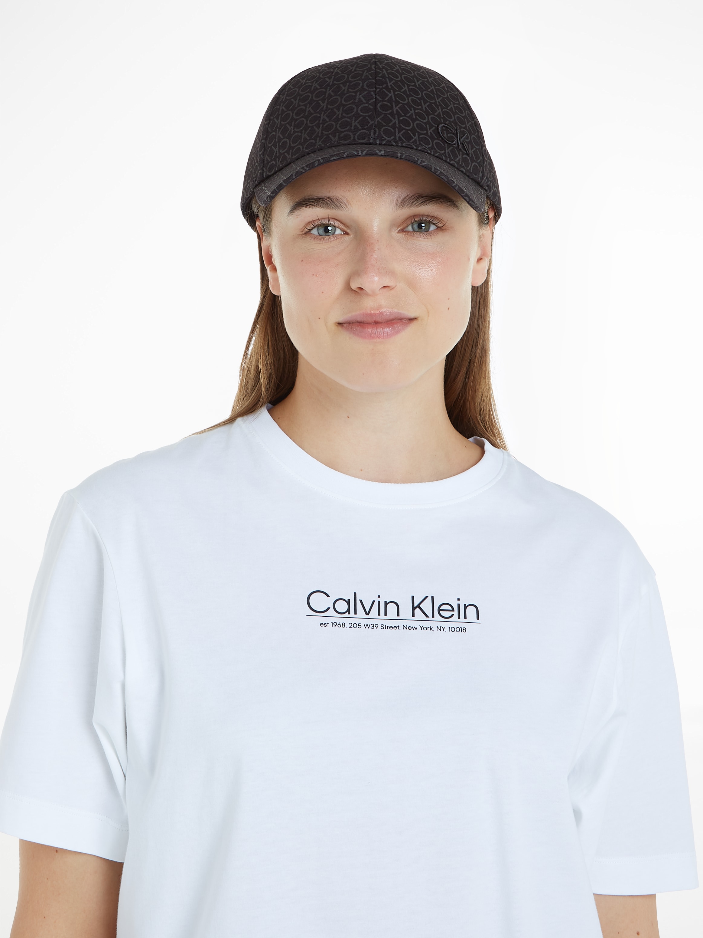 Calvin Klein Baseball Cap "CK MONOGRAM COTTON CAP"