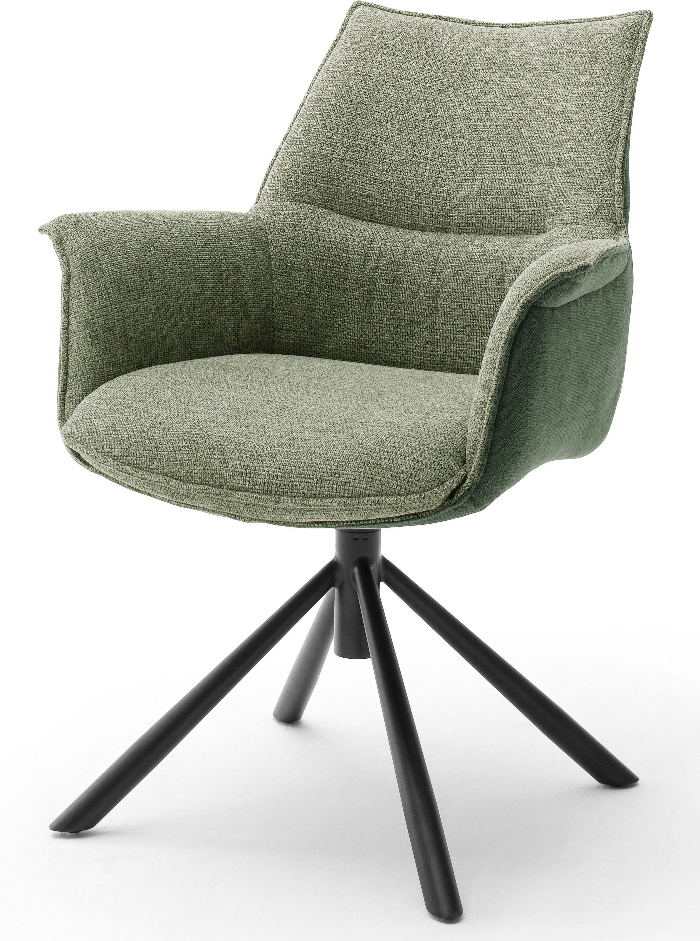 MCA furniture Esszimmerstuhl "KONYA", Chenille, 2er-Set, 360 drehbar, Belas günstig online kaufen