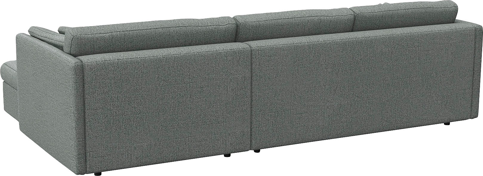 FLEXLUX Ecksofa »Lovane«, Weich & anschmiegsam, große Sitztiefe auf Kaltschaum, Dekokissen inkl.