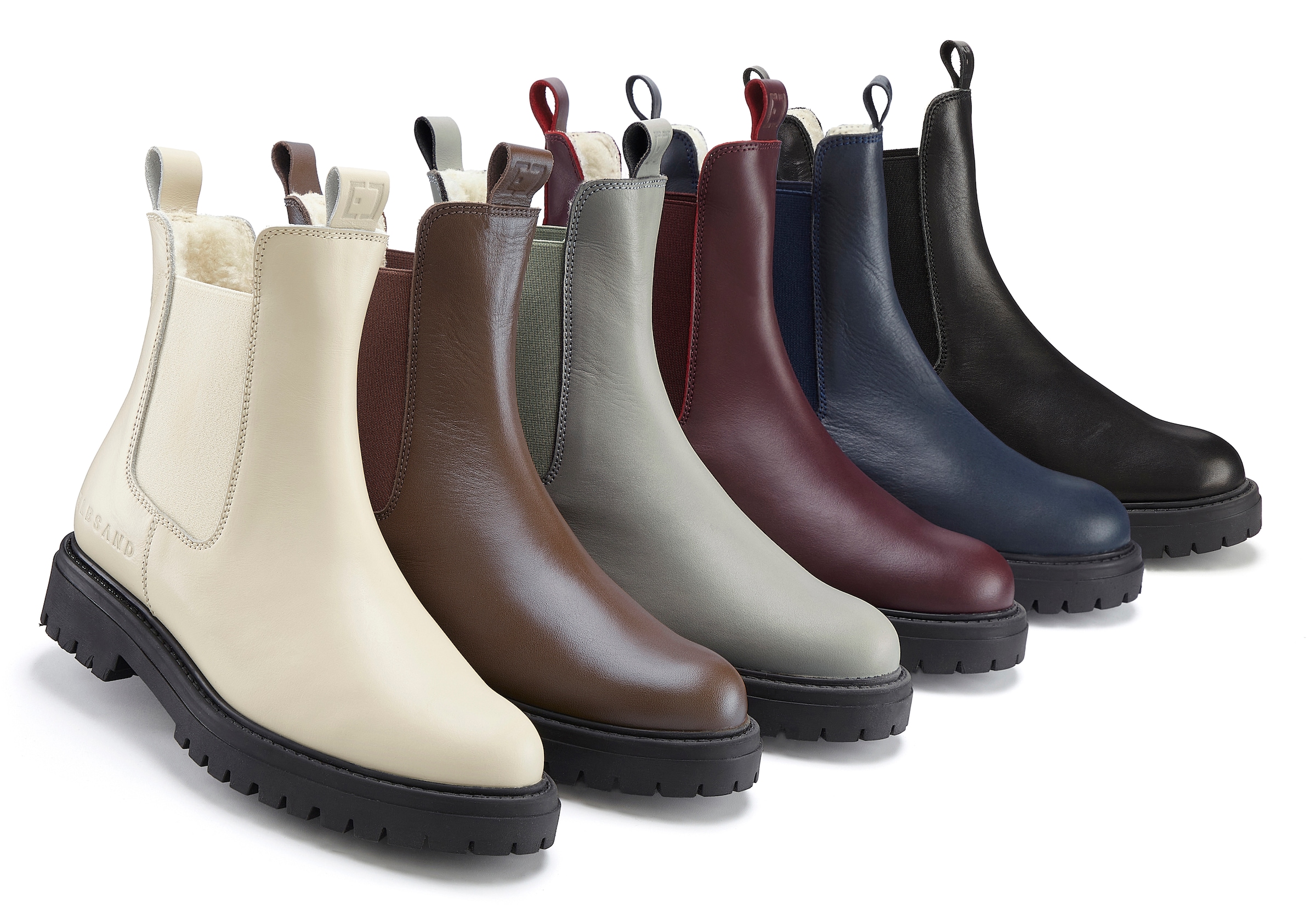 Elbsand Chelseaboots, mit Stretch-Einsatz, Ankle Boot, Winterstiefelette