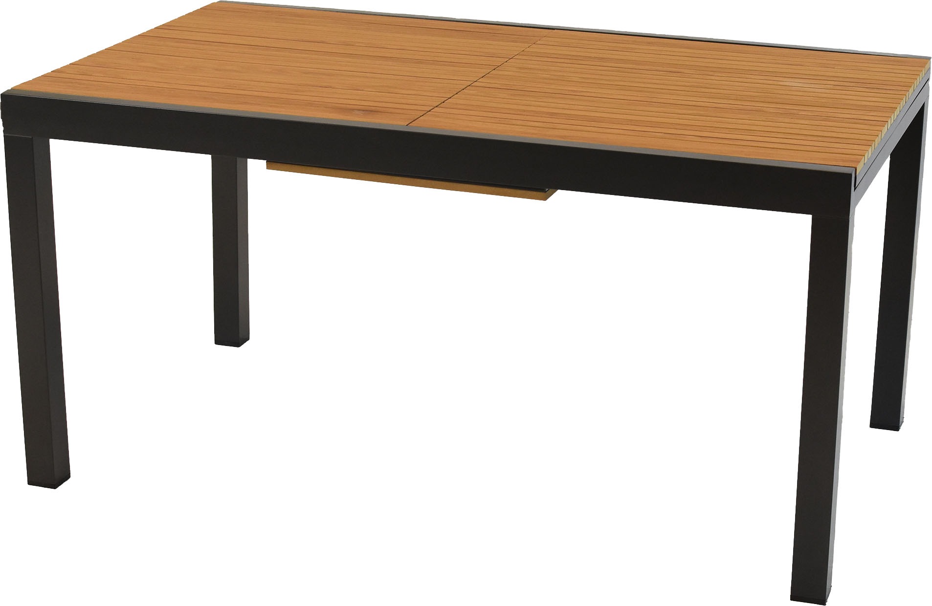 MERXX Garten-Essgruppe »Parella« Set, 13 tlg. inkl. 6 Stapelsessel, 6 Auflagen, 1 Ausziehtisch