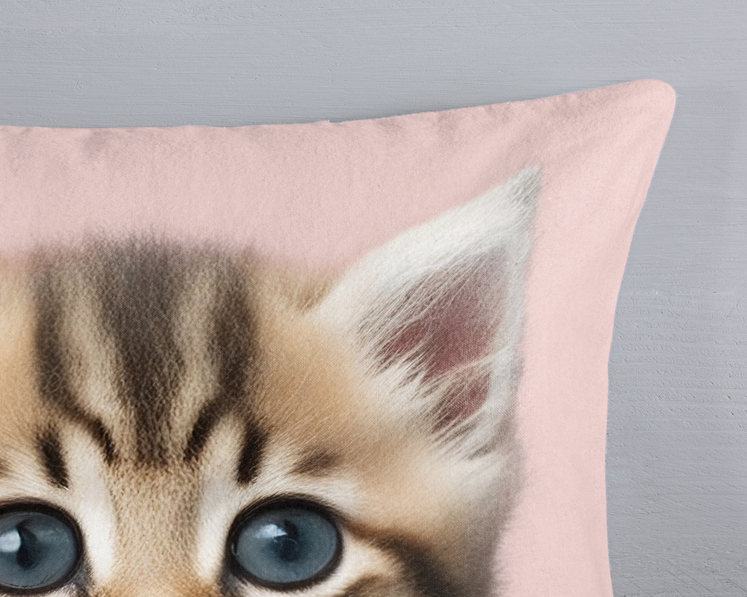 good morning Kinderbettwäsche »Meow«, Flanell, Biber, 135x200, Warm, Wendeoptik, Kind, Mädchen, Katze, Rosa