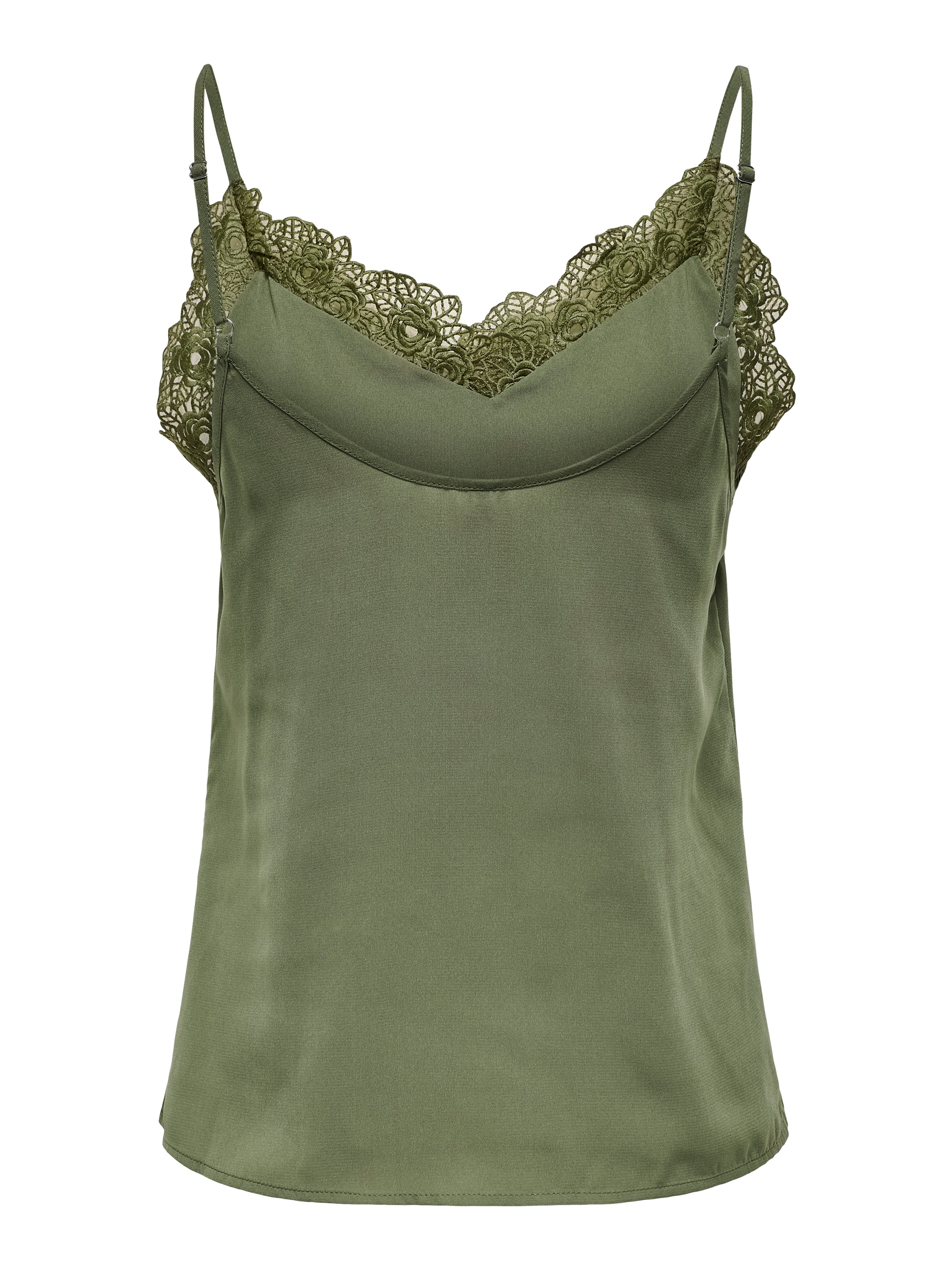 ONLY Spaghettitop "ONLELLEY FR LACE SINGLET CS PTM" günstig online kaufen