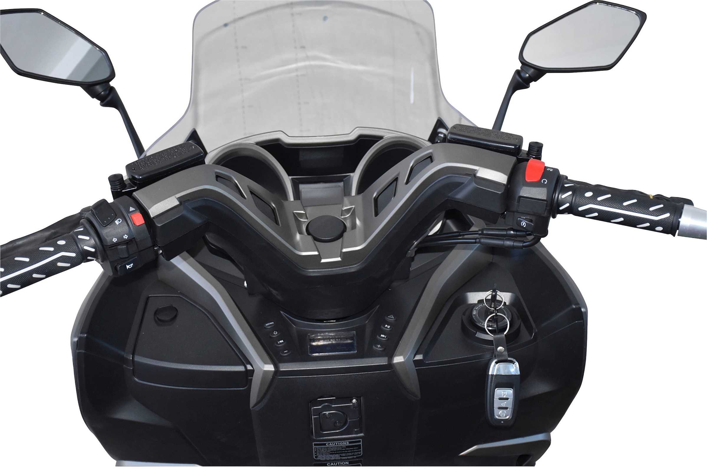 Alpha Motors Motorroller »Sport Cruiser 300«, 276 cm³, 125 km/h, Euro 5, 23,79 PS, grau