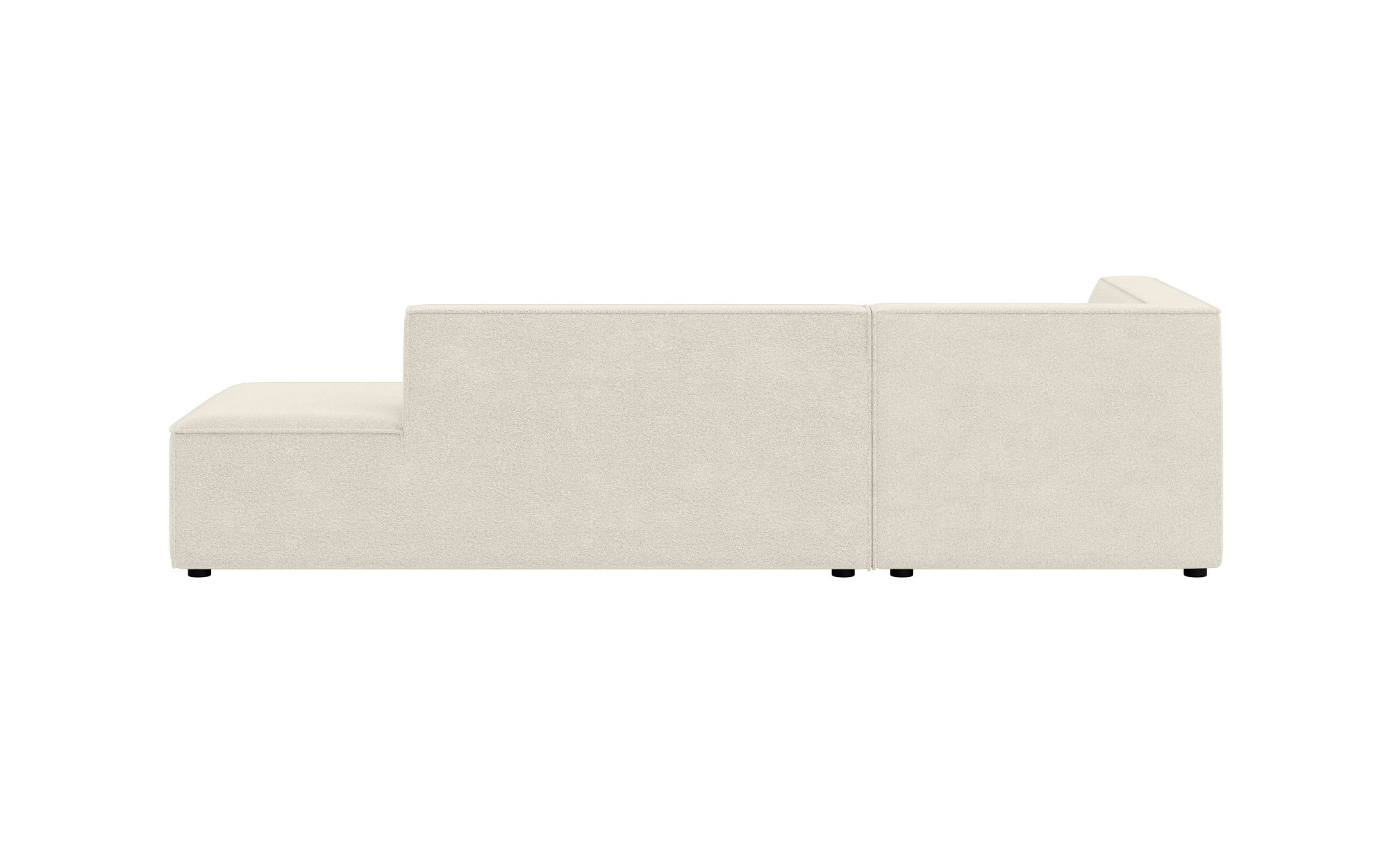 INOSIGN Ecksofa »Ecksofa Cavan mit Ottomane links oder rechts bestellbar«, L-Form mit Wellenunterfederung, Maße B/T/H: 270/180/72 cm