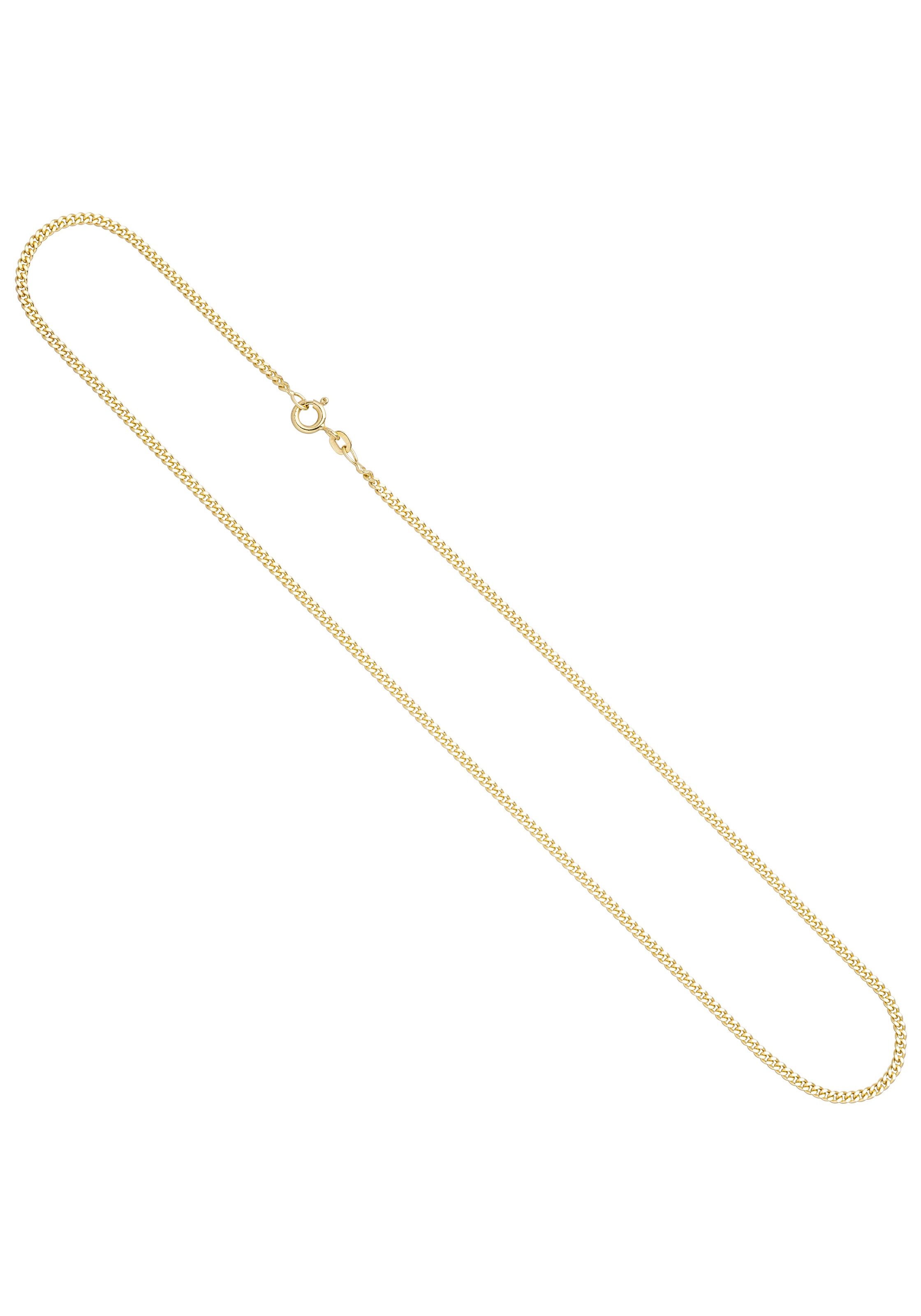JOBO Goldkette, Panzerkette 585 Gold 50 cm 2,1 mm