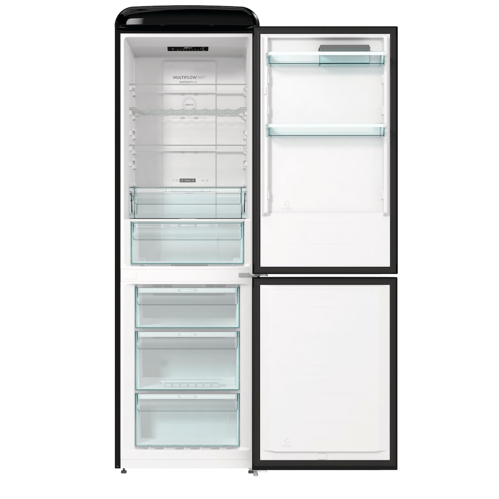 GORENJE Kühl-/Gefrierkombination, ONRK 619 DBK, 194 cm hoch, 60 cm breit