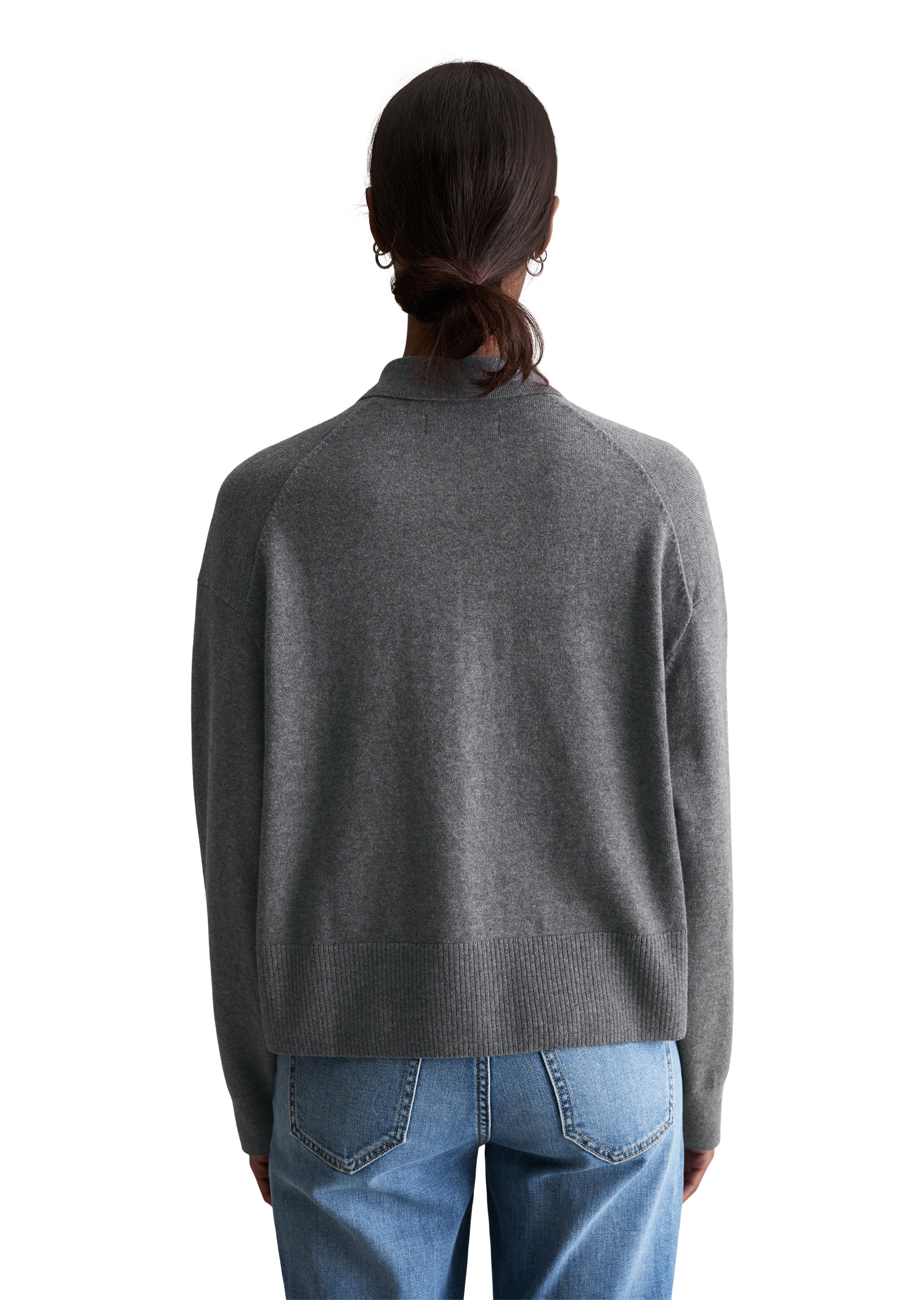 Marc O'Polo DENIM Strickpullover »aus Soft Cotton Stretch«