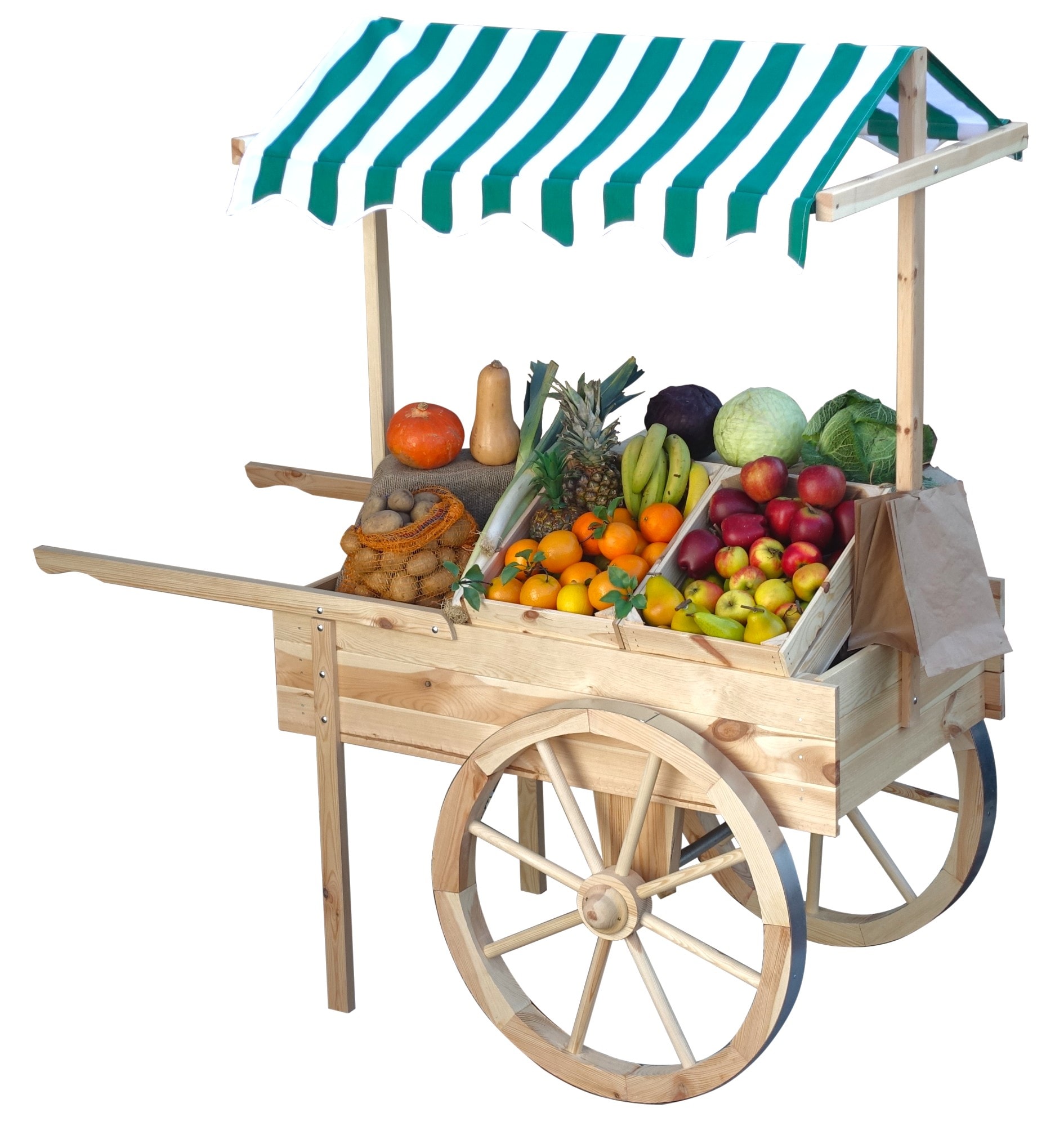 promadino Transportkarren "Marktwagen" B/T/H: 173/82/187 cm