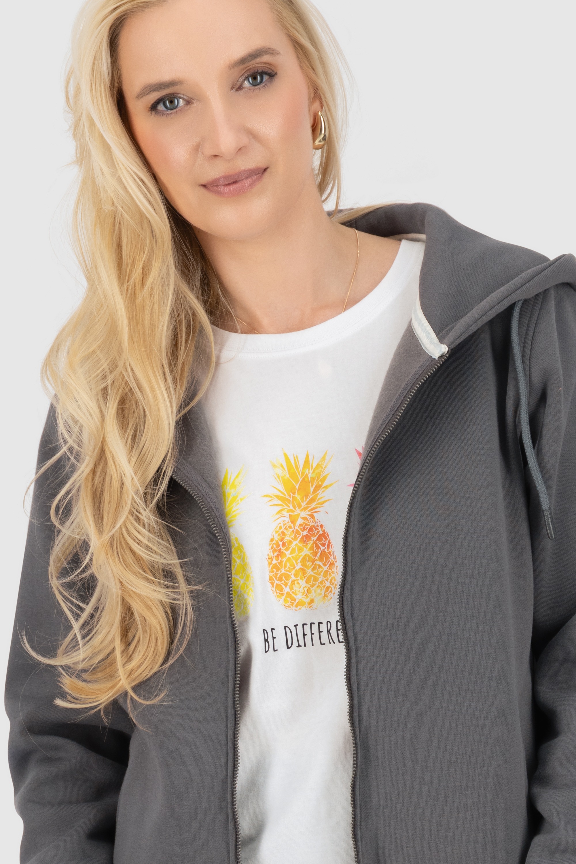 Alife & Kickin Kapuzensweatjacke »Damen FredaAK A«