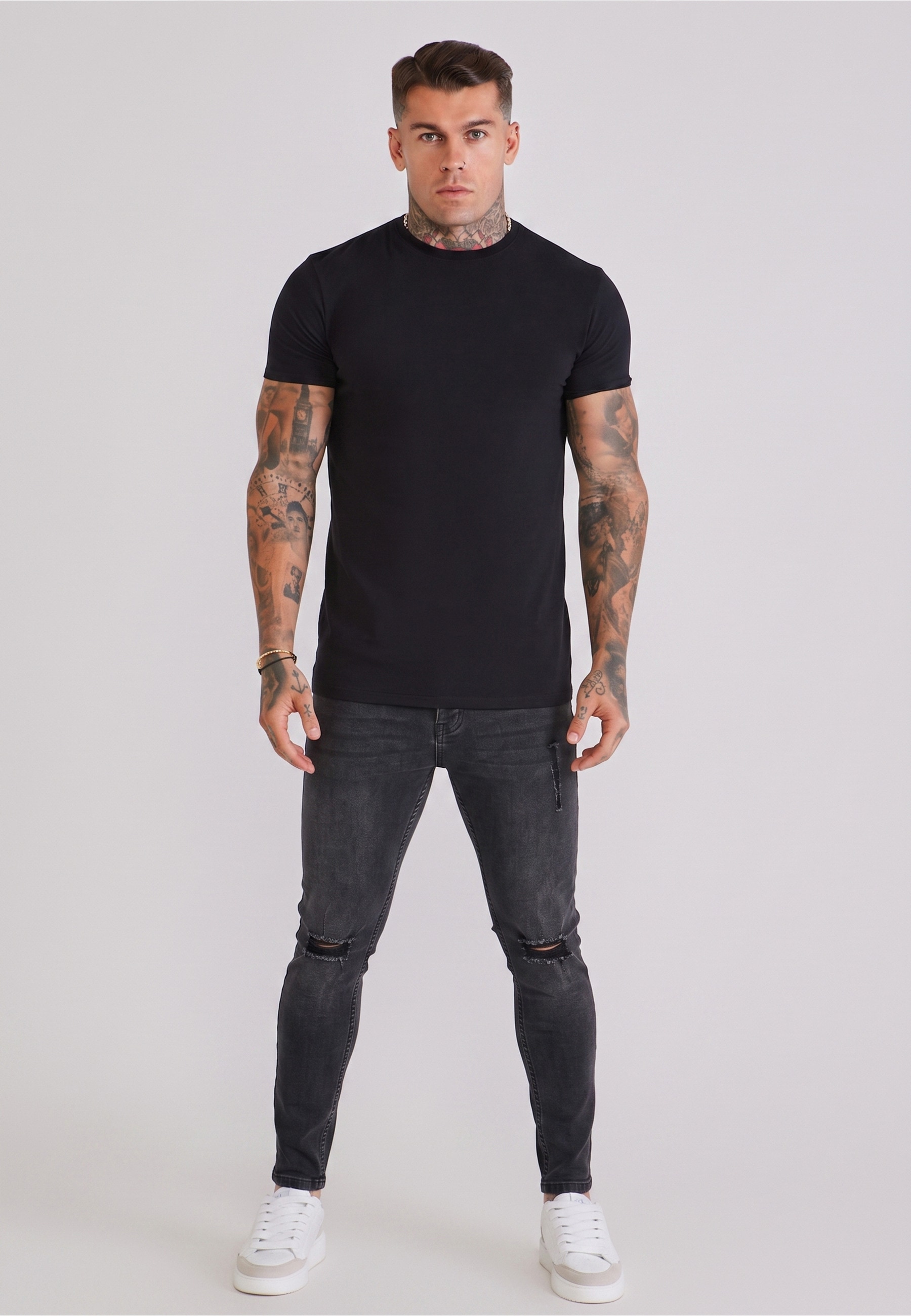 Siksilk Skinny-fit-Jeans »SikSilk Distressed Skinny«