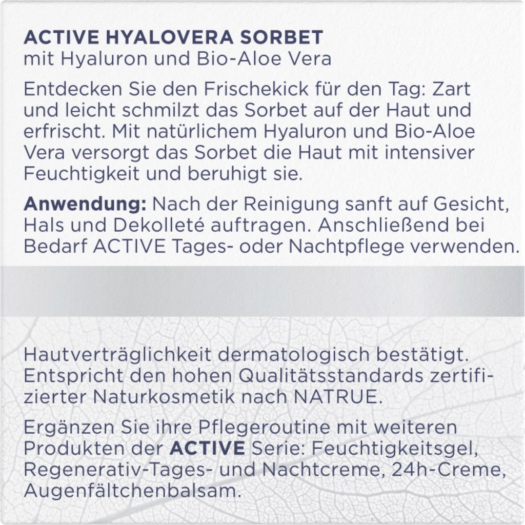 HELIOTROP Gesichtsserum »Active Hyaloevera Sorbet«