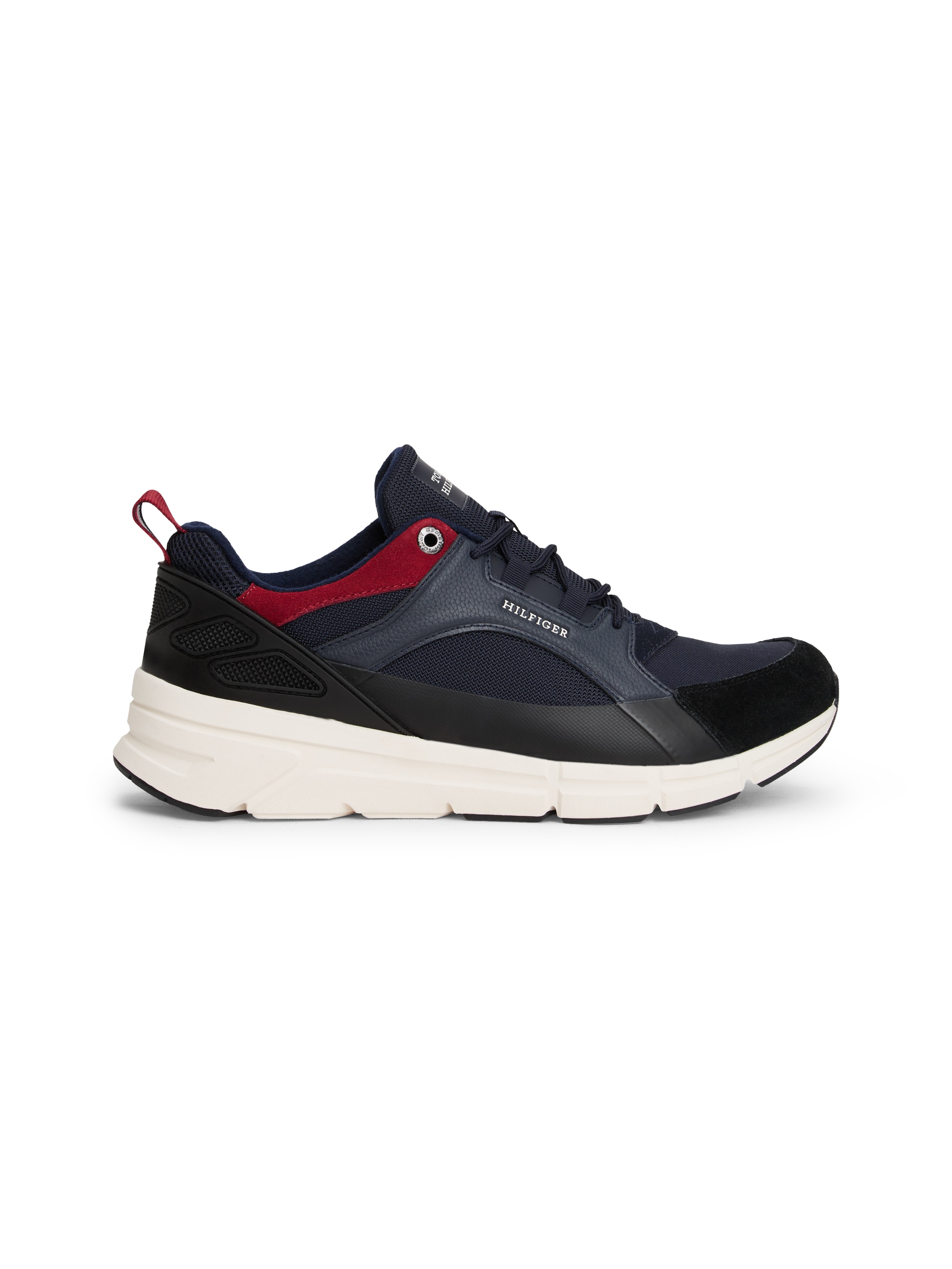 Tommy Hilfiger Sneaker »MODERN COMFORT RUN OUTDOOR«, Freizeitschuh, Schnürschuh im coolen Materialmix