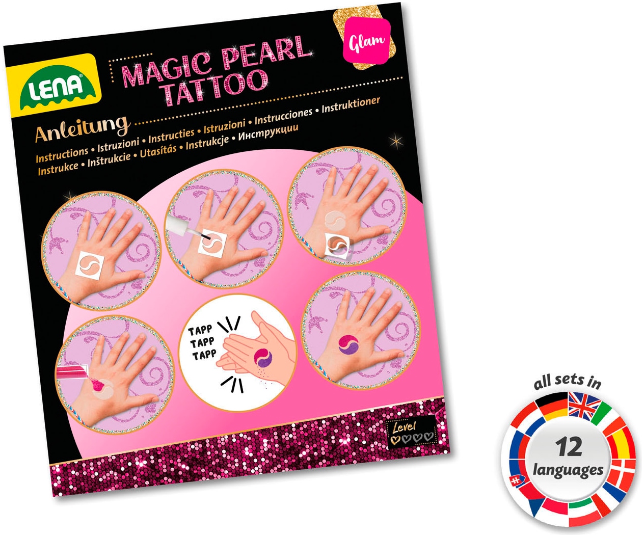 Lena® Kreativset »Magic Pearl Tattoo«