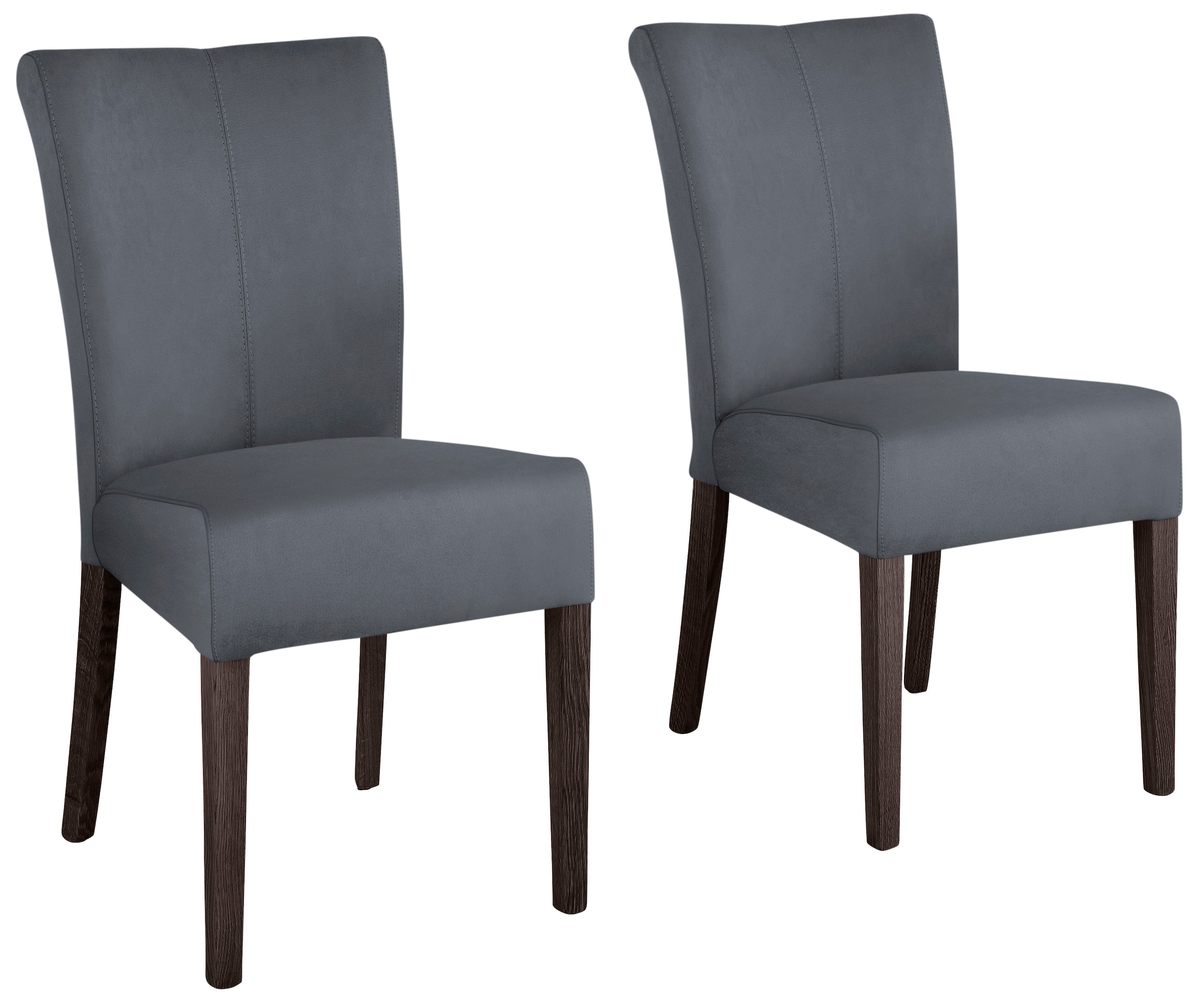Home affaire Esszimmerstuhl "Queen" (Set) 6 Stk. Kunstleder Beine aus massi günstig online kaufen