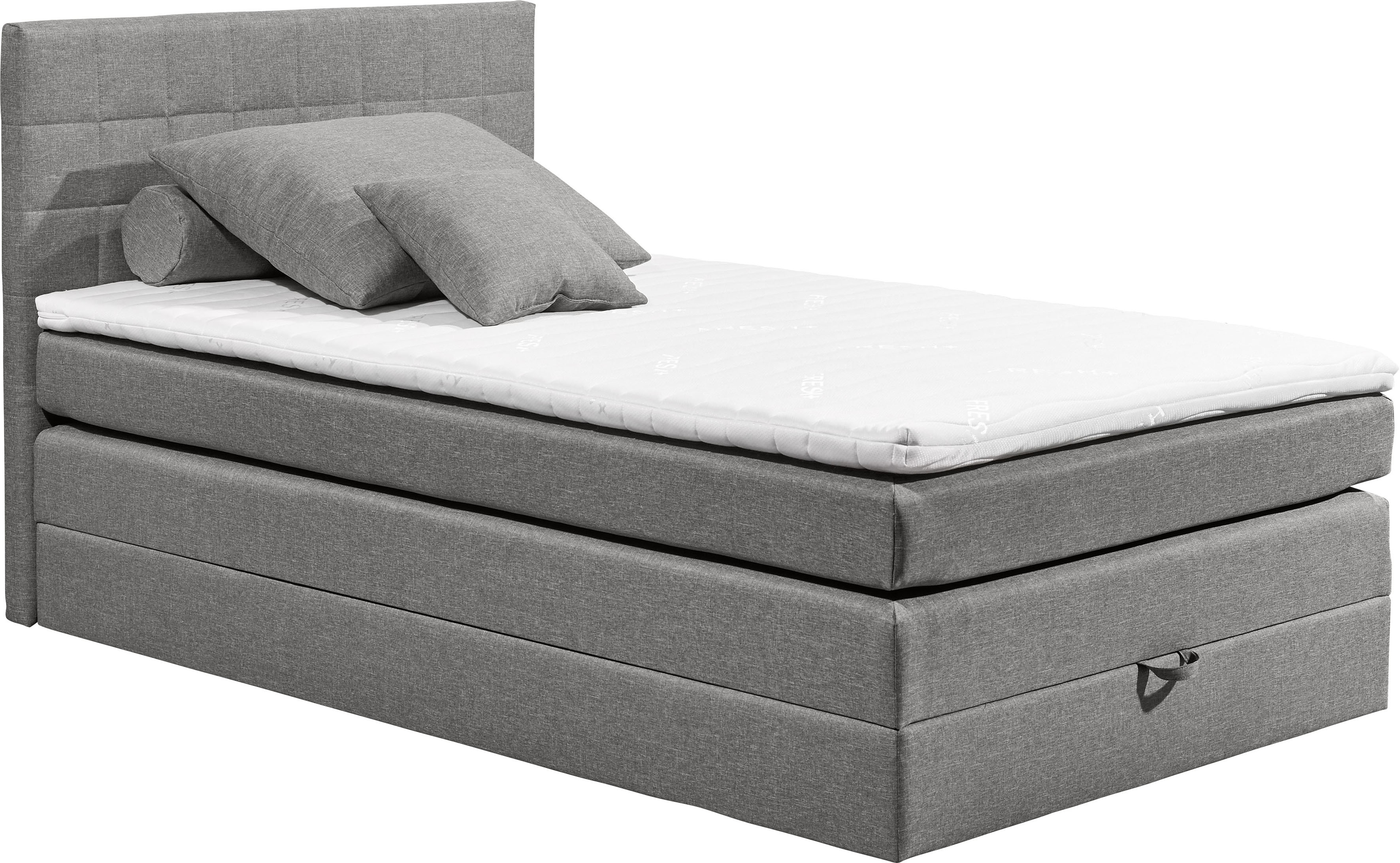 Thumbnail - ED EXCITING DESIGN Boxspringbett "Hawaii", inkl. einem Bettkasten und Topper