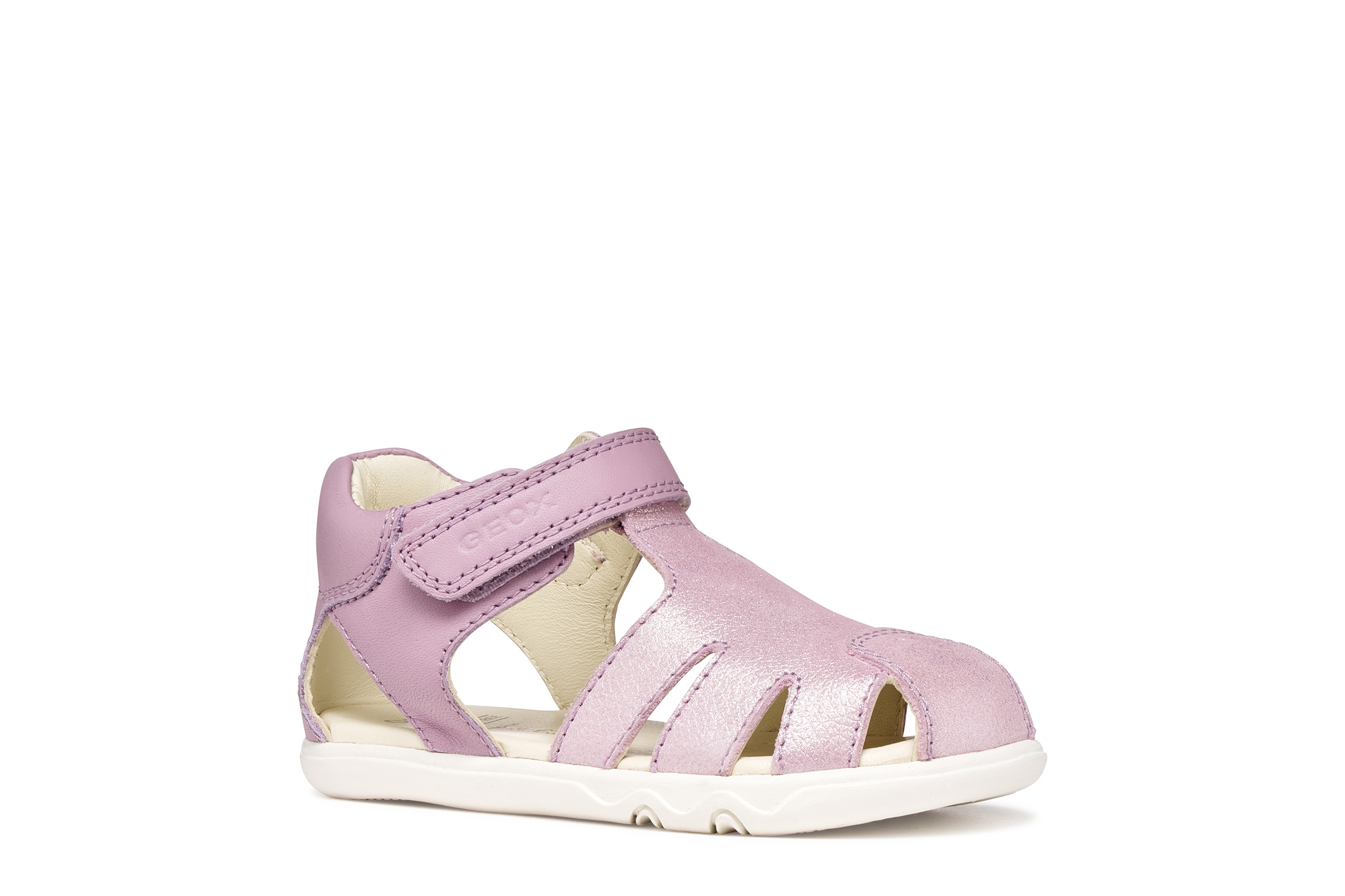 Geox Lauflernschuh "B SANDAL STEPPIEUP G" Babyschuh, Sommerschuh mit Größenschablone zum Download
