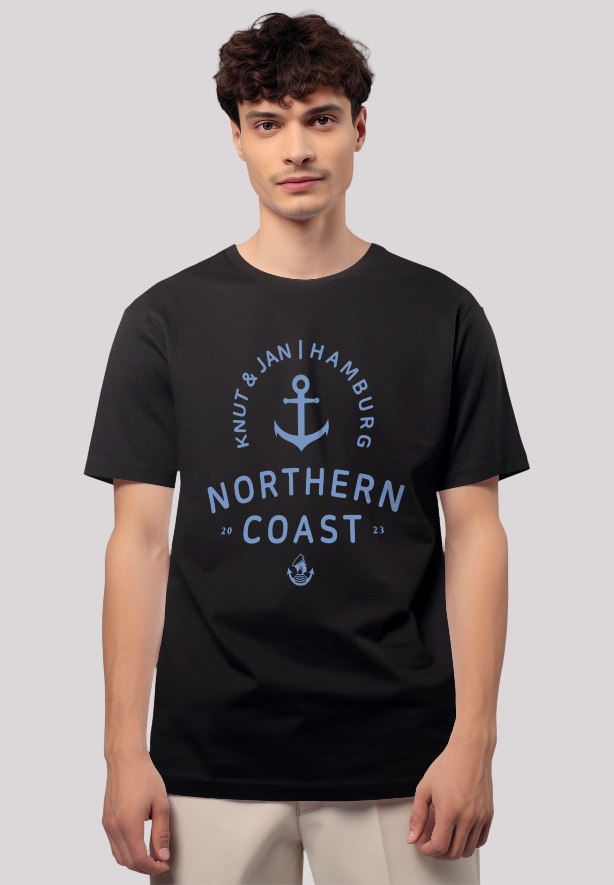 F4NT4STIC T-Shirt "Nordsee Knut & Jan Hamburg", Premium Qualität günstig online kaufen