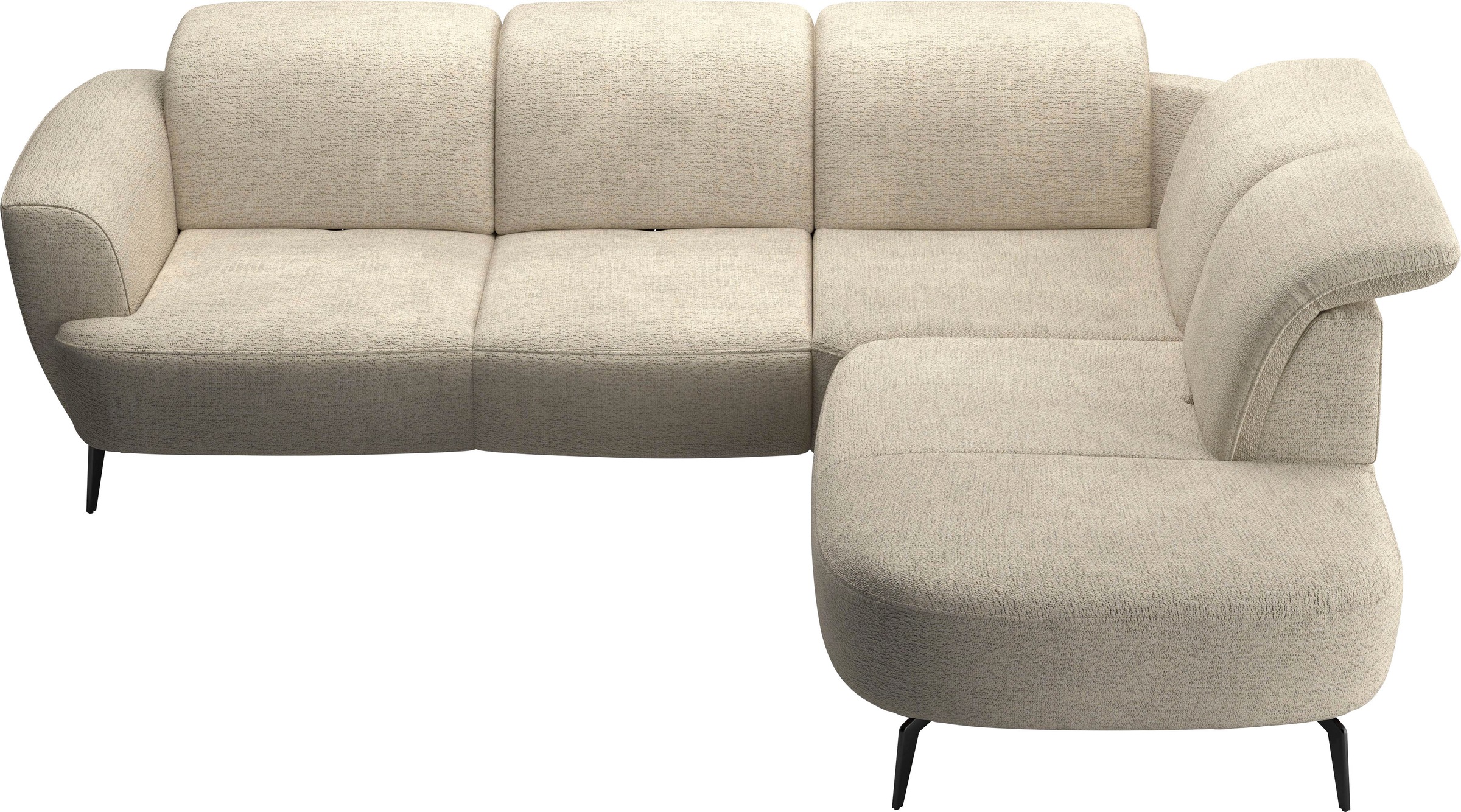 sit&more Ecksofa "Zoe", ink.Sitztiefenverstellung, wahlweise mit Kopfteilve günstig online kaufen