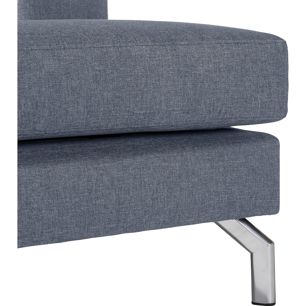 Max Winzer® Ecksofa »Flori«, (Spar-Set, Ecksofa und Hocker)