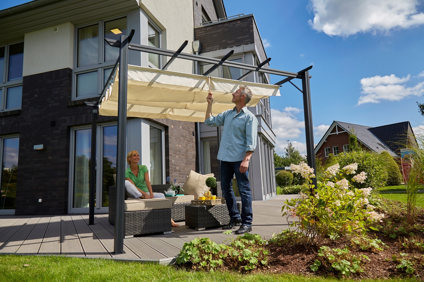 KONIFERA Pavillon-Ersatzdach, für "Tilos", BxT: 300x400 cm günstig online kaufen