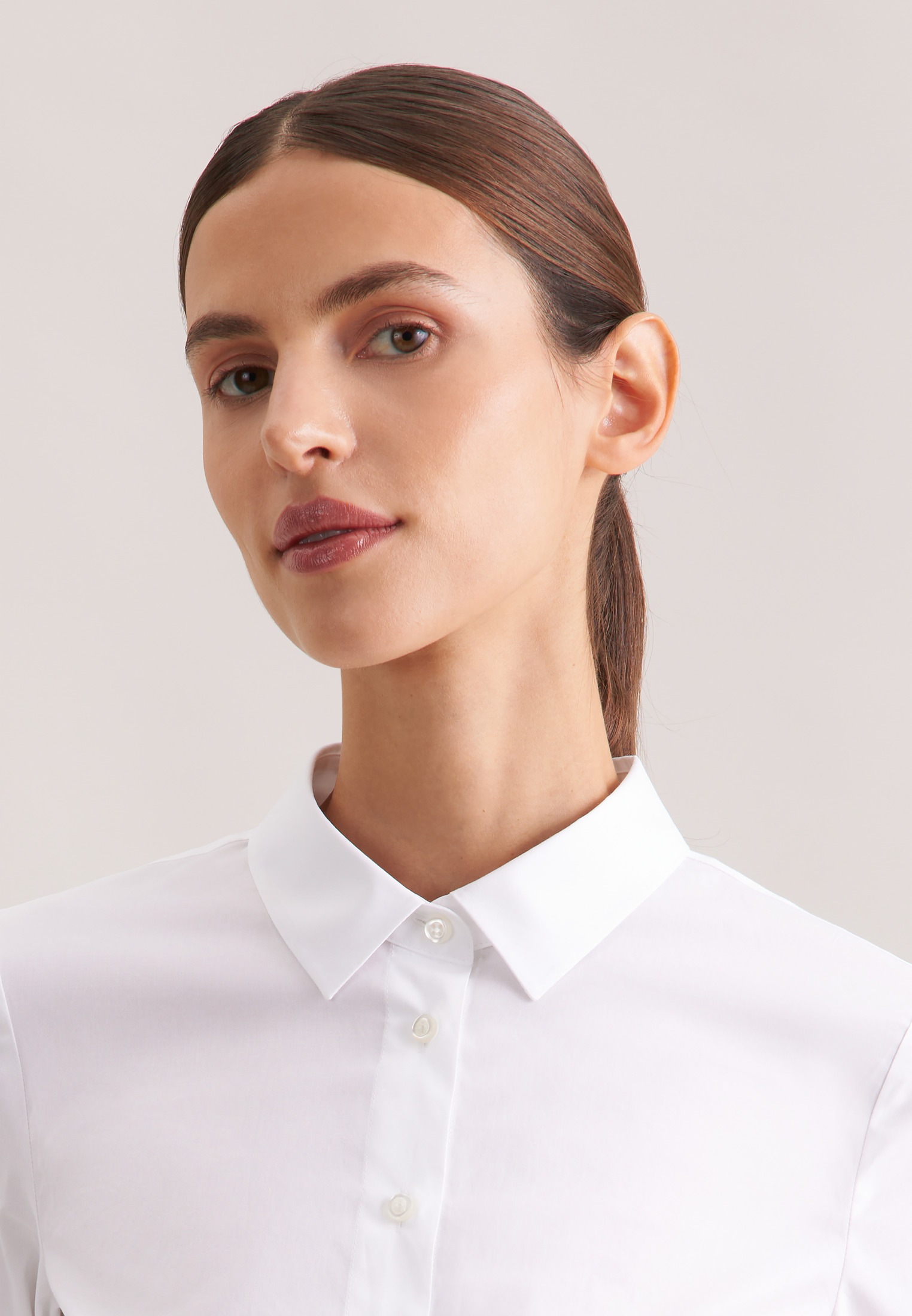 Thumbnail - seidensticker Hemdbluse 1/1 Kragen Uni