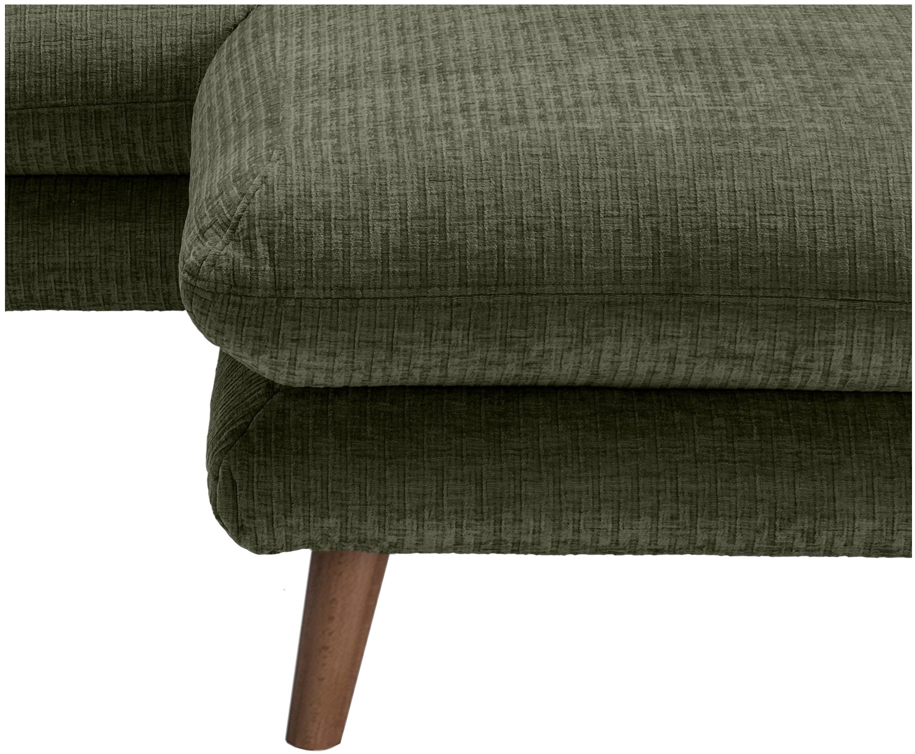 INOSIGN Ecksofa »Lazio modern und bequem, schmale Armlehnen, tolle Detailverarbeitung«, zwei verschiedene Fußfarben wählbar