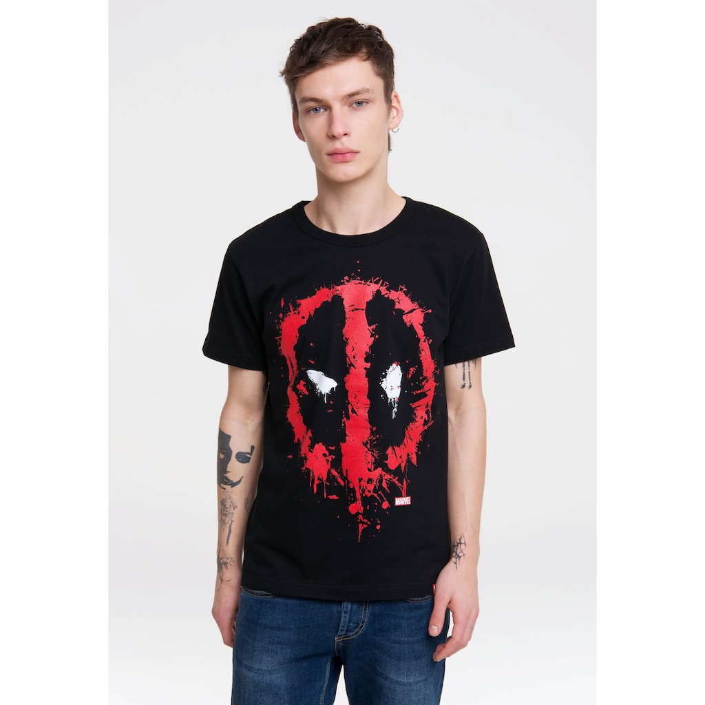 LOGOSHIRT T-Shirt »Marvel Comics Deadpool« mit lizenziertem Print