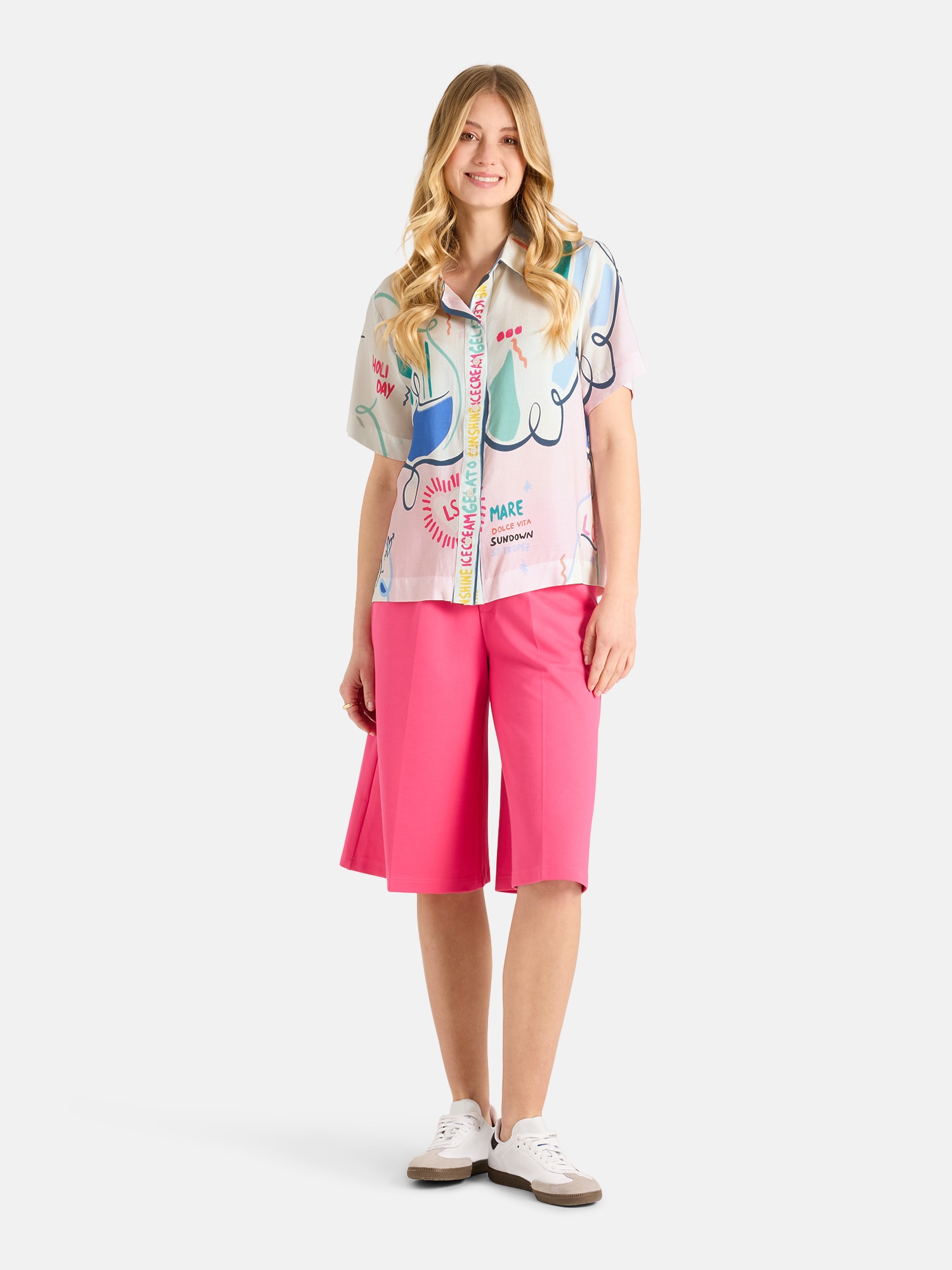 Lieblingsstück Klassische Bluse »FlorenceL« aus 100% Viskose