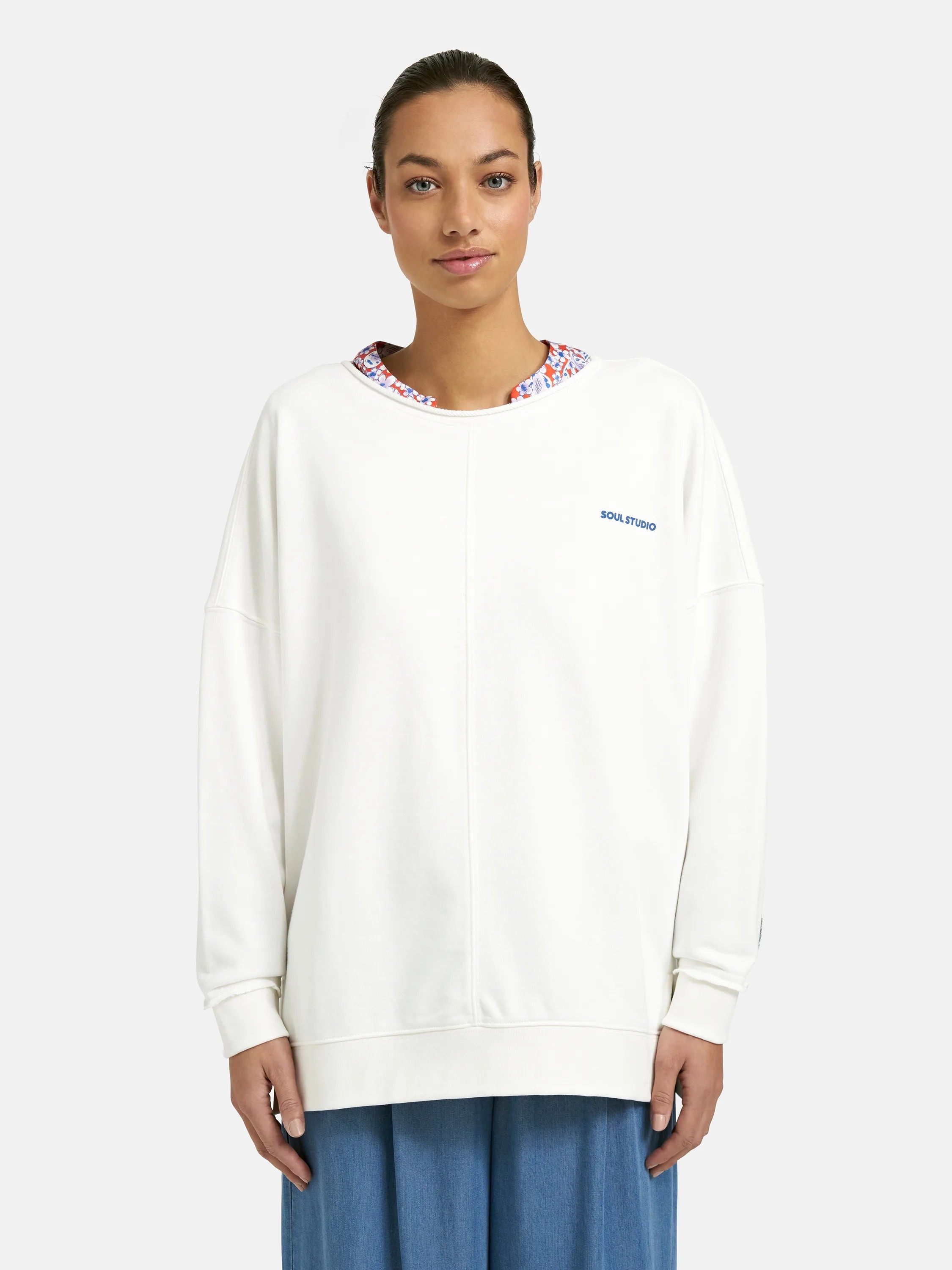 Smith & Soul Sweatshirt, mit Aufnähern, oversize günstig online kaufen