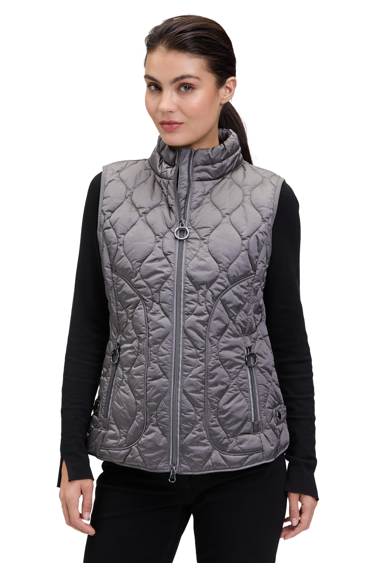 Betty Barclay Strickweste "Betty Barclay Steppweste mit Stehkragen" günstig online kaufen