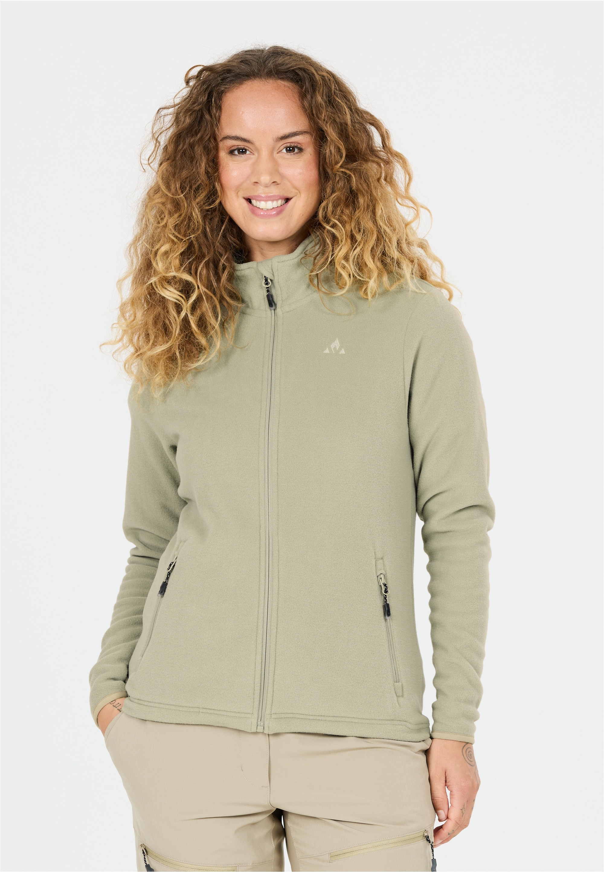 WHISTLER Fleecejacke "Cocoon" mit praktischem Tunnelzug
