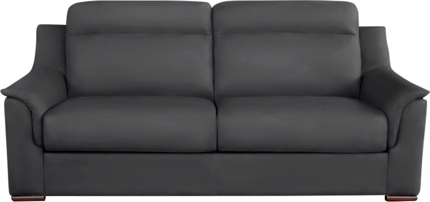 Nias Italia Schlafsofa »Sorano«, inklusive Matratze und klappbaren  Bettunterbau, Liegefläche 140/205 cm | BAUR