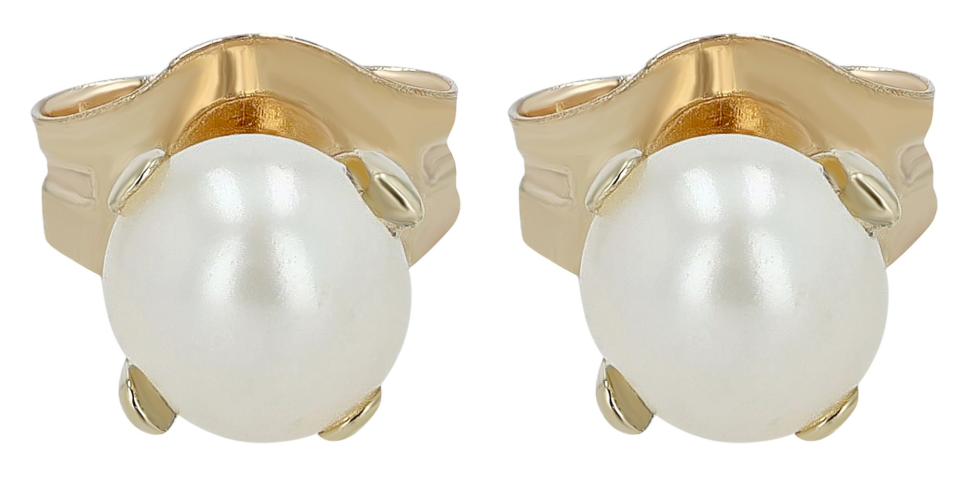 Adelia´s Paar Ohrhänger "Damen Ohrringe – Ohrstecker aus 333 Gold mit Perle günstig online kaufen