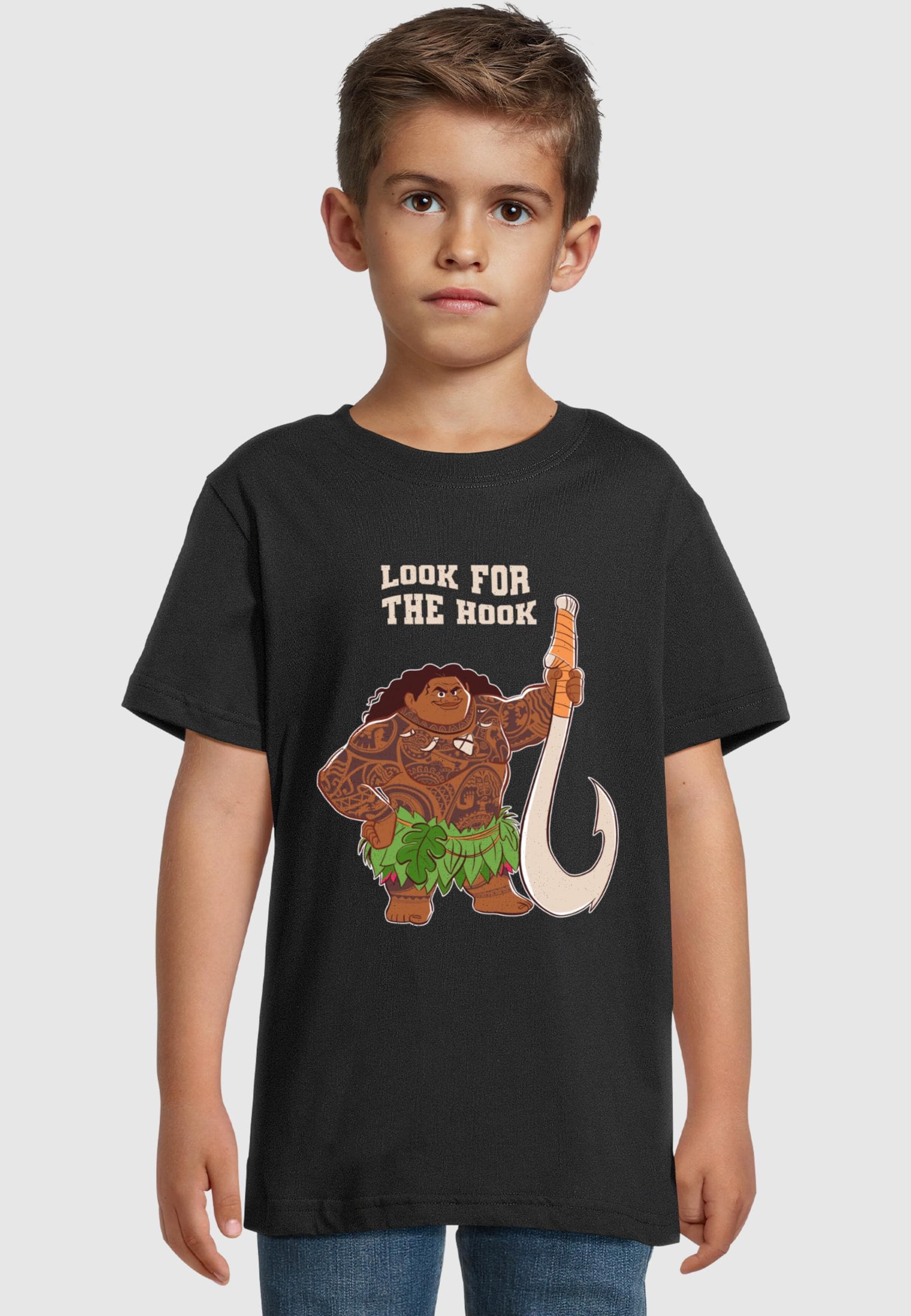 ABSOLUTE CULT T-Shirt »ABSOLUTE CULT Kids Moana - Maui Look For The Hook Basic Tee 2.0«, (1 tlg.)