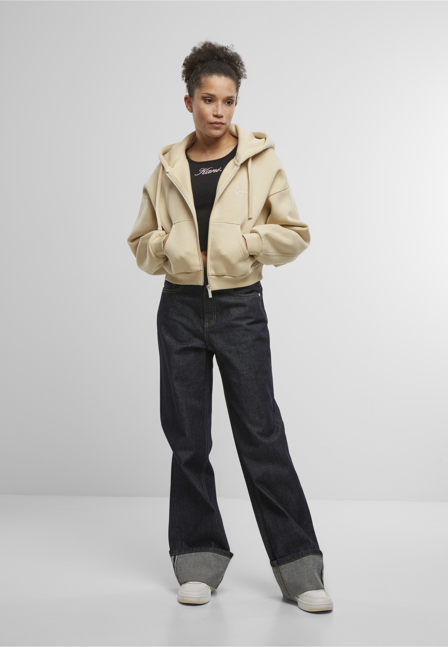Karl Kani Sweatjacke »Karl Kani Chest Signature Essential Zip Hoodie«