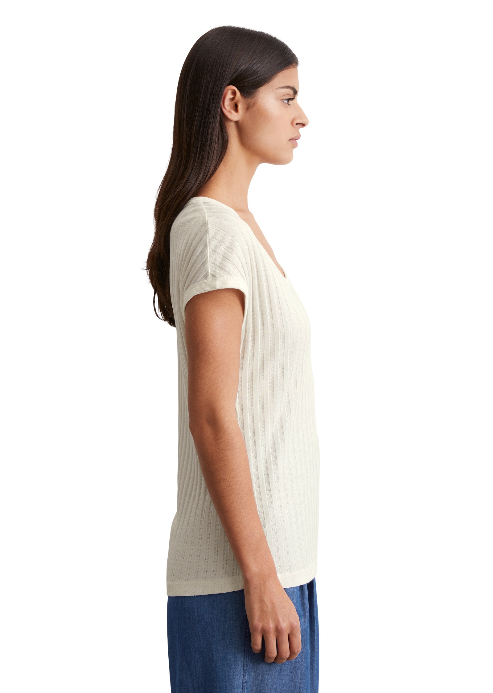 Marc OPolo T-Shirt "aus softem Modal-Organic-Cotton-Mix" günstig online kaufen