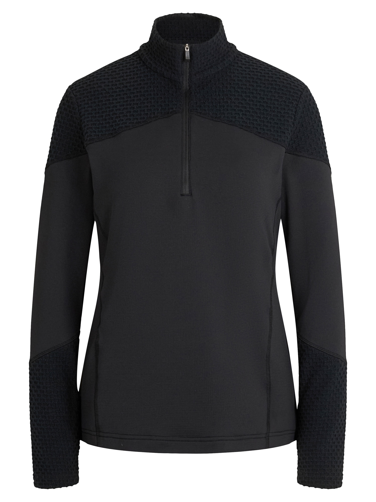 Ziener Sweatshirt "JADORA-Z DAMEN", warm, elastisch, halber Front-Reißverschluss