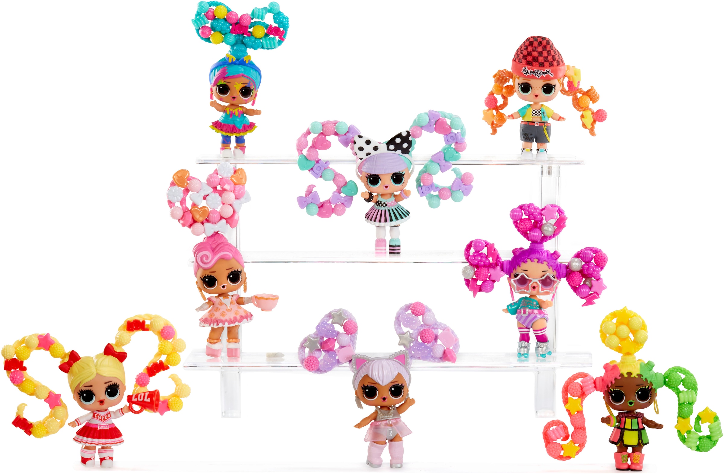 L.O.L. SURPRISE! Anziehpuppe »L.O.L. Surprise Hair Beads Tots«, sortierte Lieferung