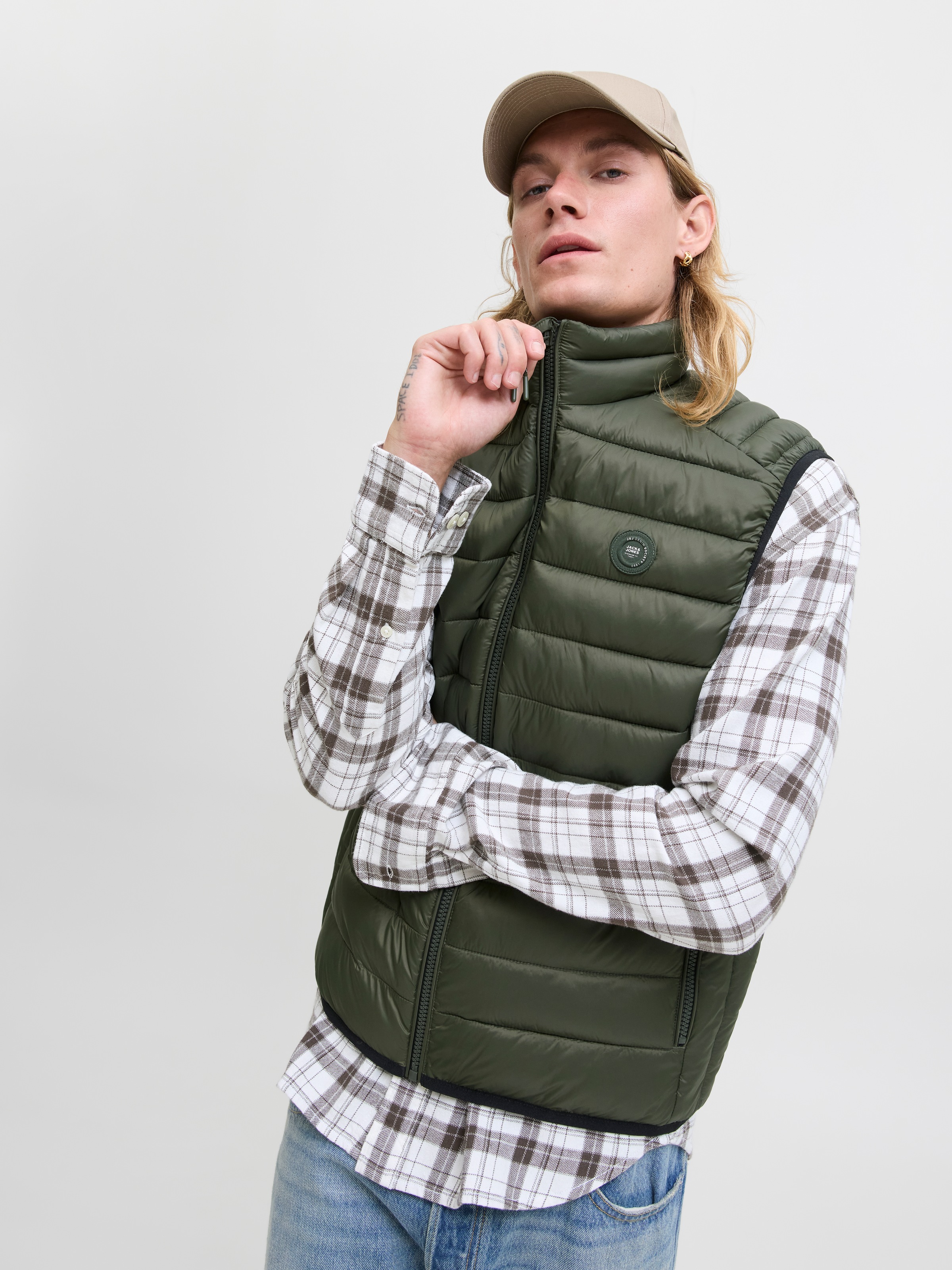 Jack & Jones Steppweste "JJEBRADLEY LIGHT BODYWARMER COLLAR NOOS" günstig online kaufen