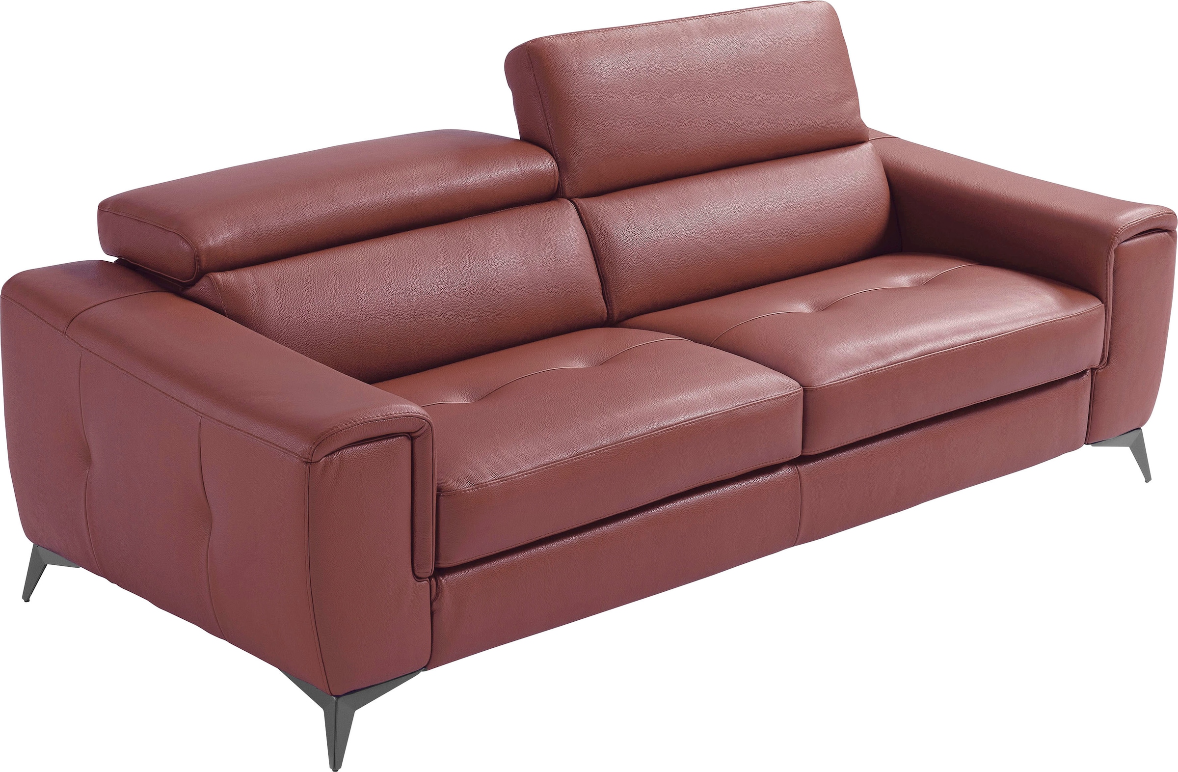 Egoitaliano Schlafsofa "Francine, Designsofa, Loungesofa mit Dauerschlaffunktion, Bettfunktion", hochwertiger Metallbett