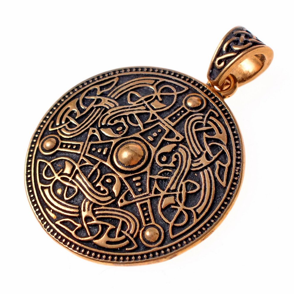 Adelia´s Amulett »Wikinger Anhänger / Amulett Wikinger Anhänger im Broastil«, World of the Vikings