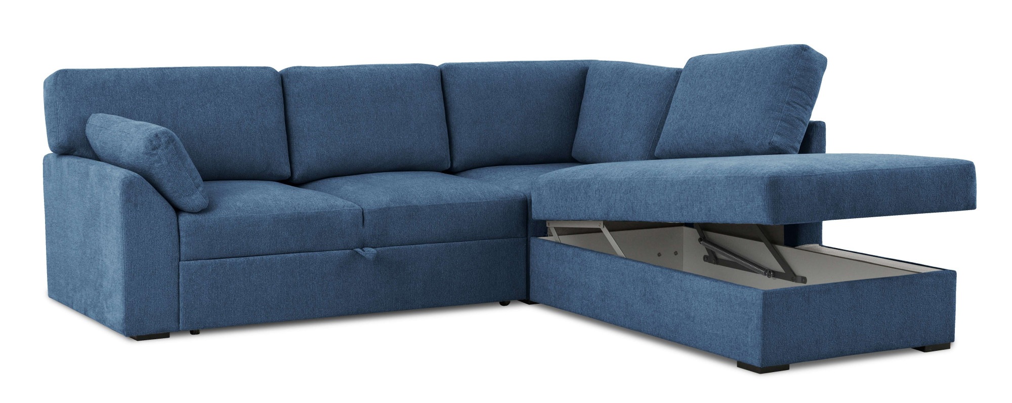 Home affaire Ecksofa »Citry«, Breite 242 cm, Chenille, Bettfunktion, Bettkasten, L-Form